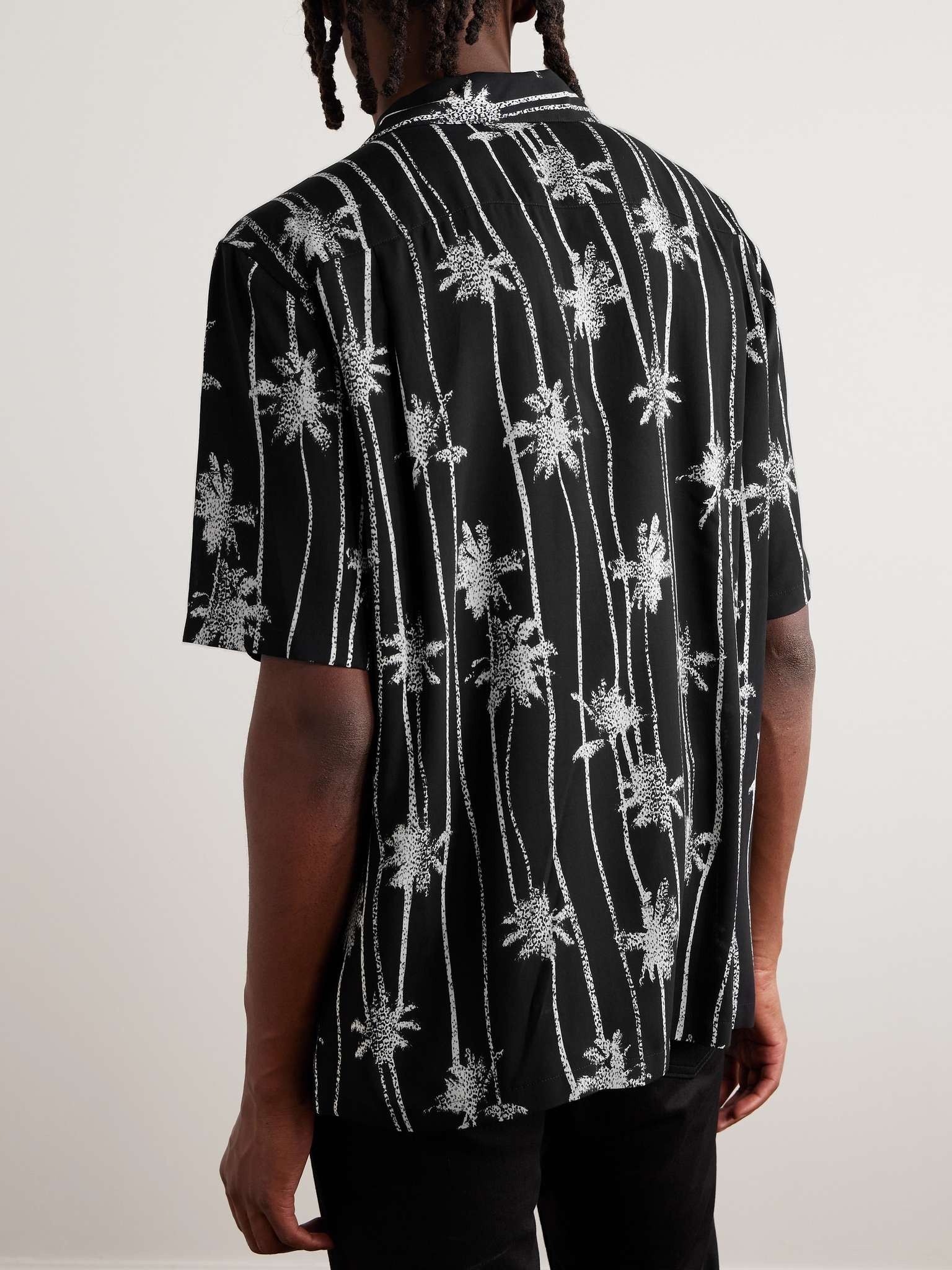 Celine o1y1024 Patterned Shirt in Black/White Size US M / EU 48-50 / 2 - 4 Thumbnail