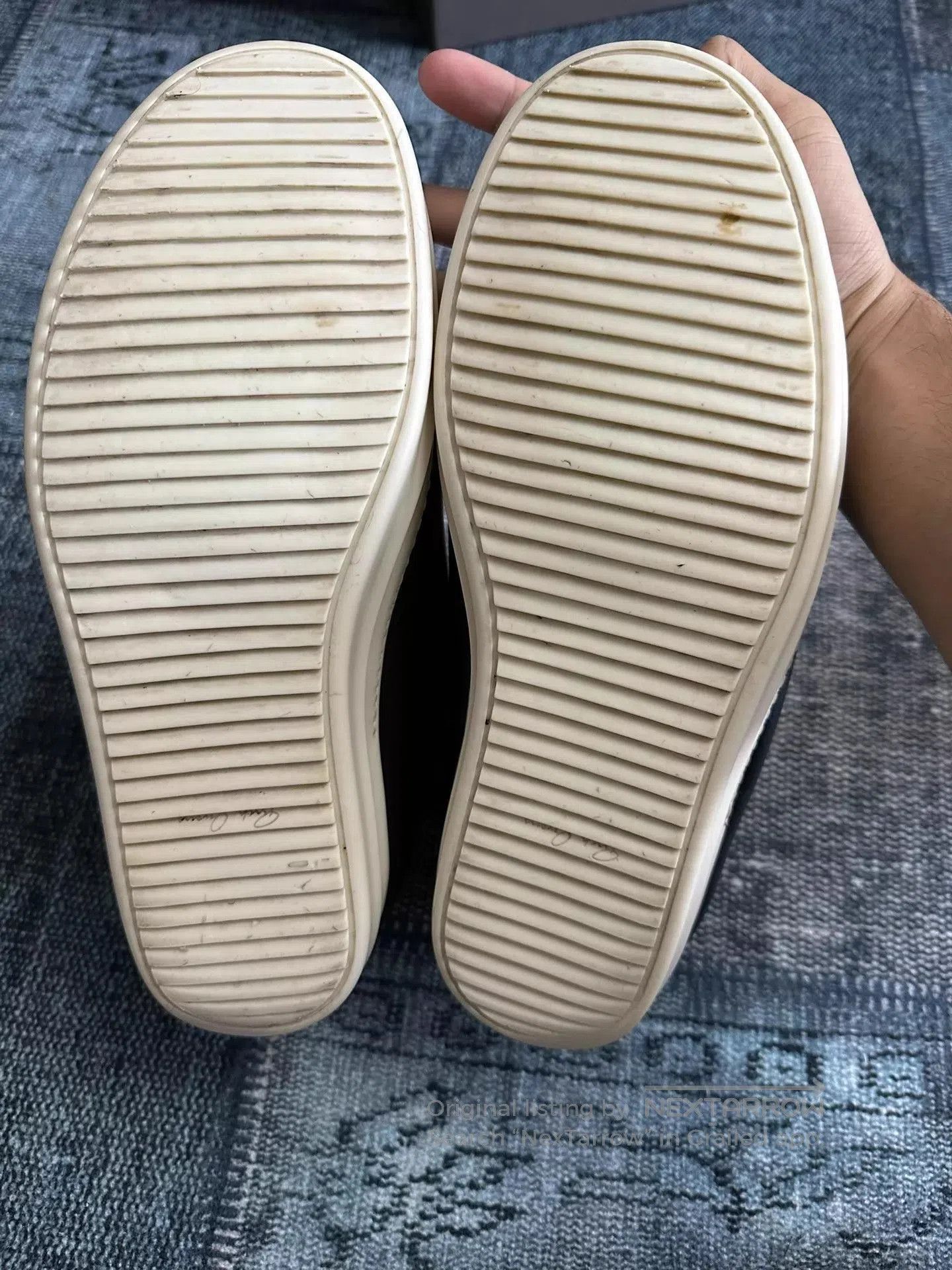 Rick Owens Black Leather Low. Size US 12 / EU 45 - 7 Thumbnail