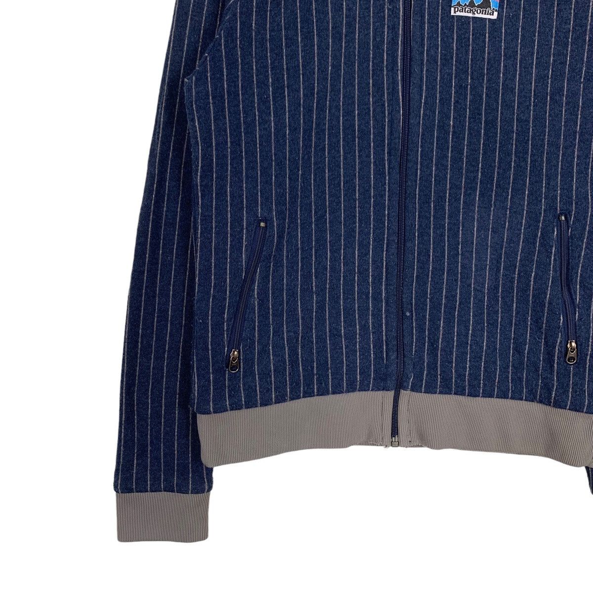 Patagonia PATAGONIA Blue Striped Sweater Jacket #1102-C50 Size US M / EU 48-50 / 2 - 3 Thumbnail