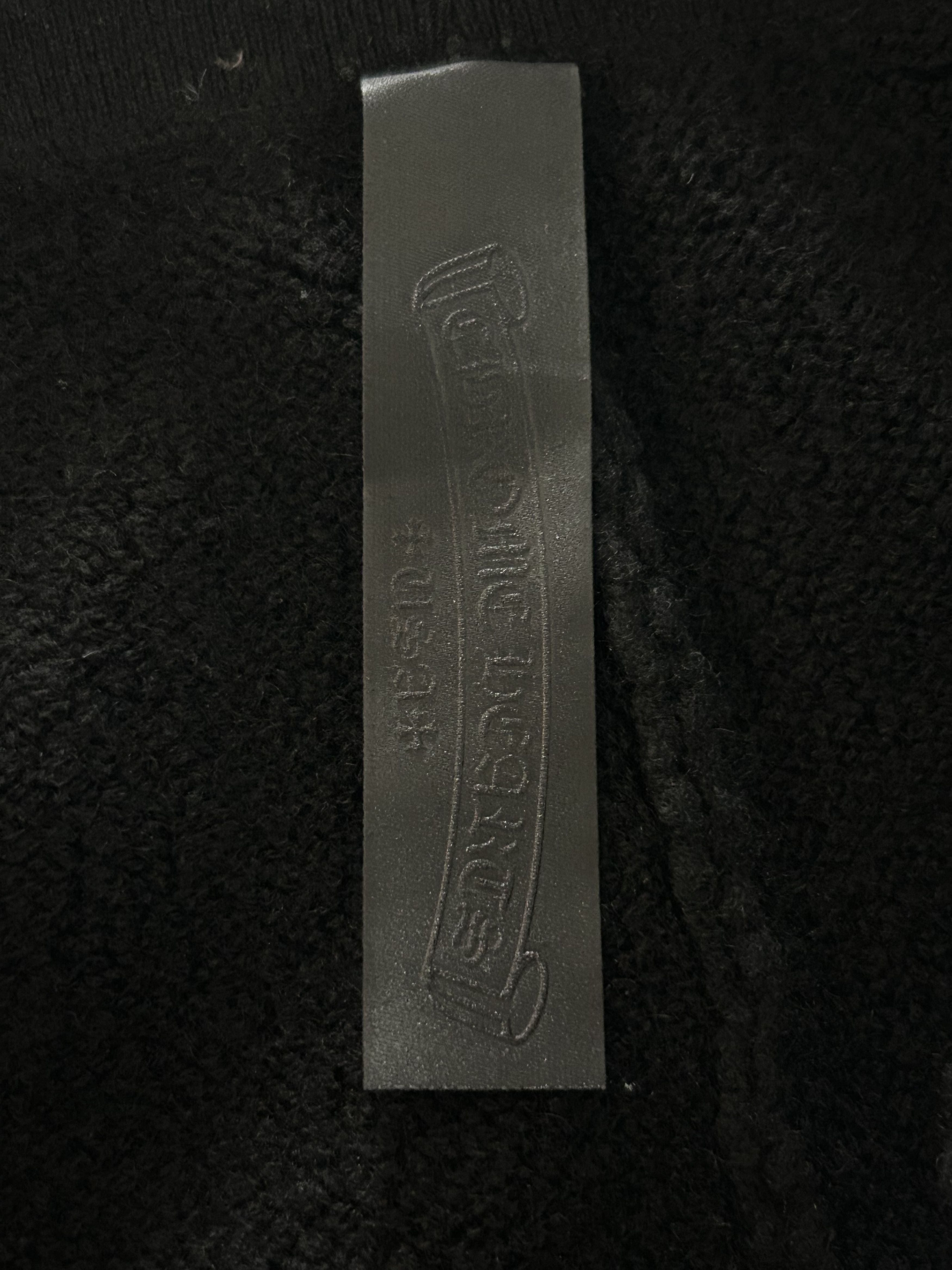 Chrome Hearts Black & White Floral Embroidered Cashmere Sweatpants Size US 34 / EU 50 - 3 Thumbnail