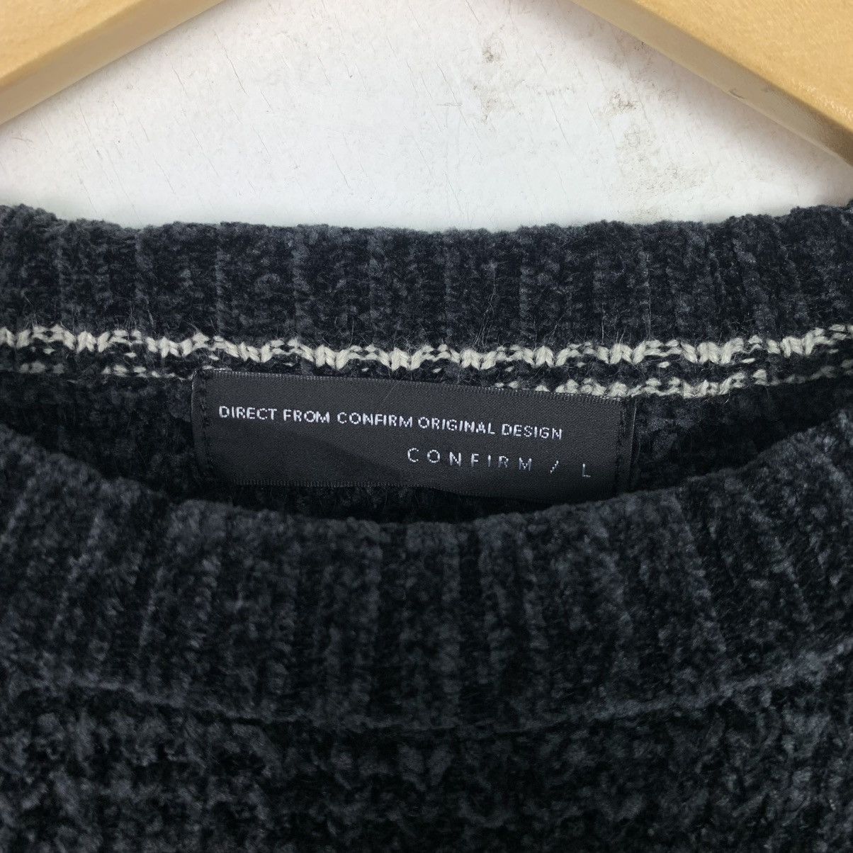 Japanese Brand × Vintage Vintage Confirm Knit Jumper Sweater Size US L / EU 52-54 / 3 - 2 Thumbnail