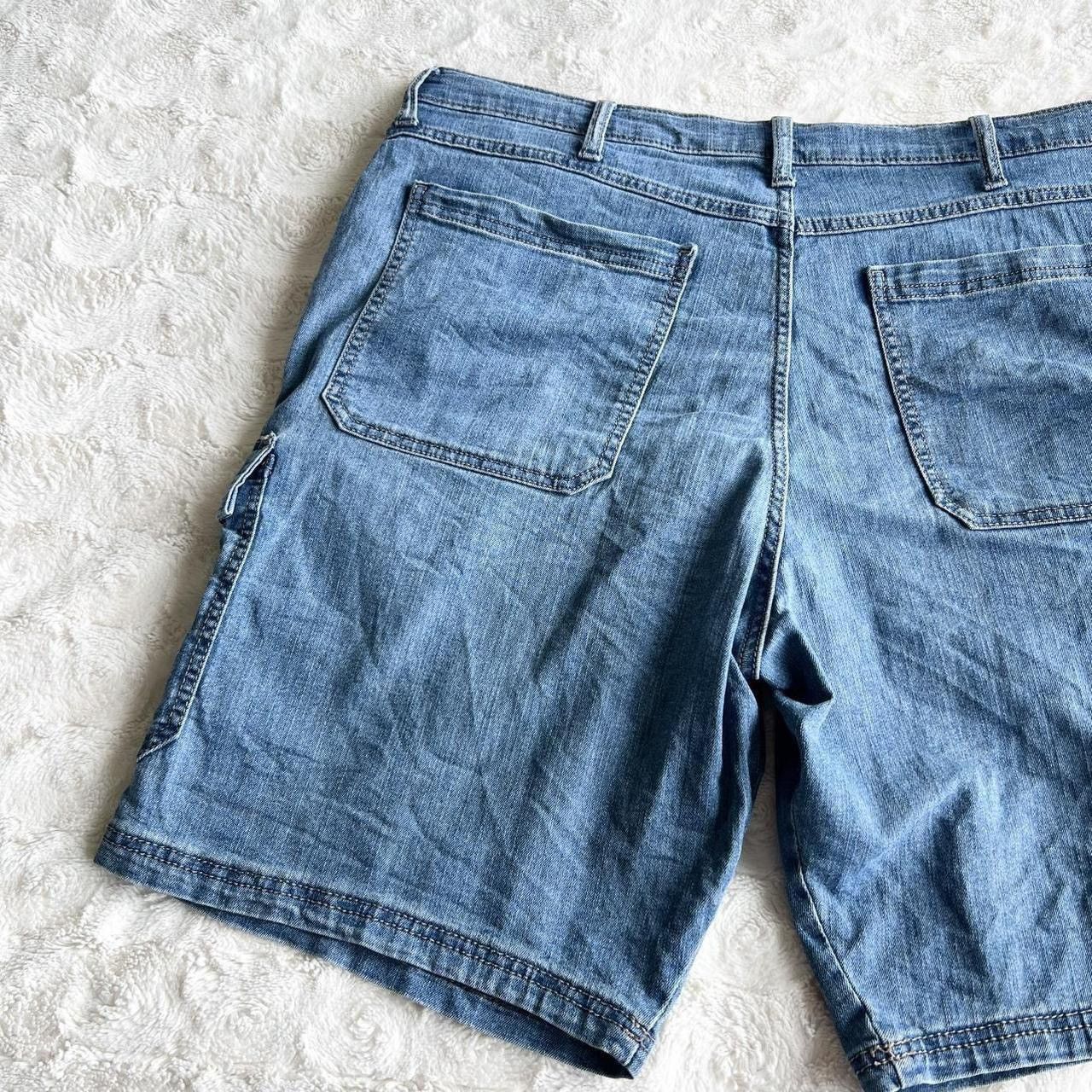 Wrangler Wrangler Denim Cargo Shorts Jorts Mens 38 *Tag 36 Blue Baggy Size US 38 / EU 54 - 6 Thumbnail