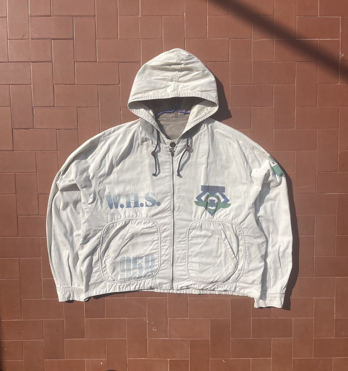 Vintage RARE VINTAGE 70s CHEVROLET 958 W.H.S OVERSIZE JACKET SIZE L Size US L / EU 52-54 / 3 - 1 Thumbnail