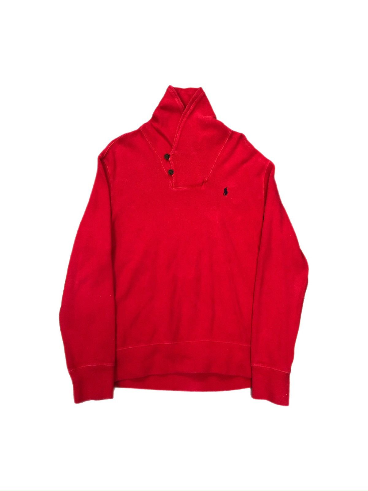 Polo Ralph Lauren × Vintage Vtg 90s Polo Ralph Lauren Shawl Collar