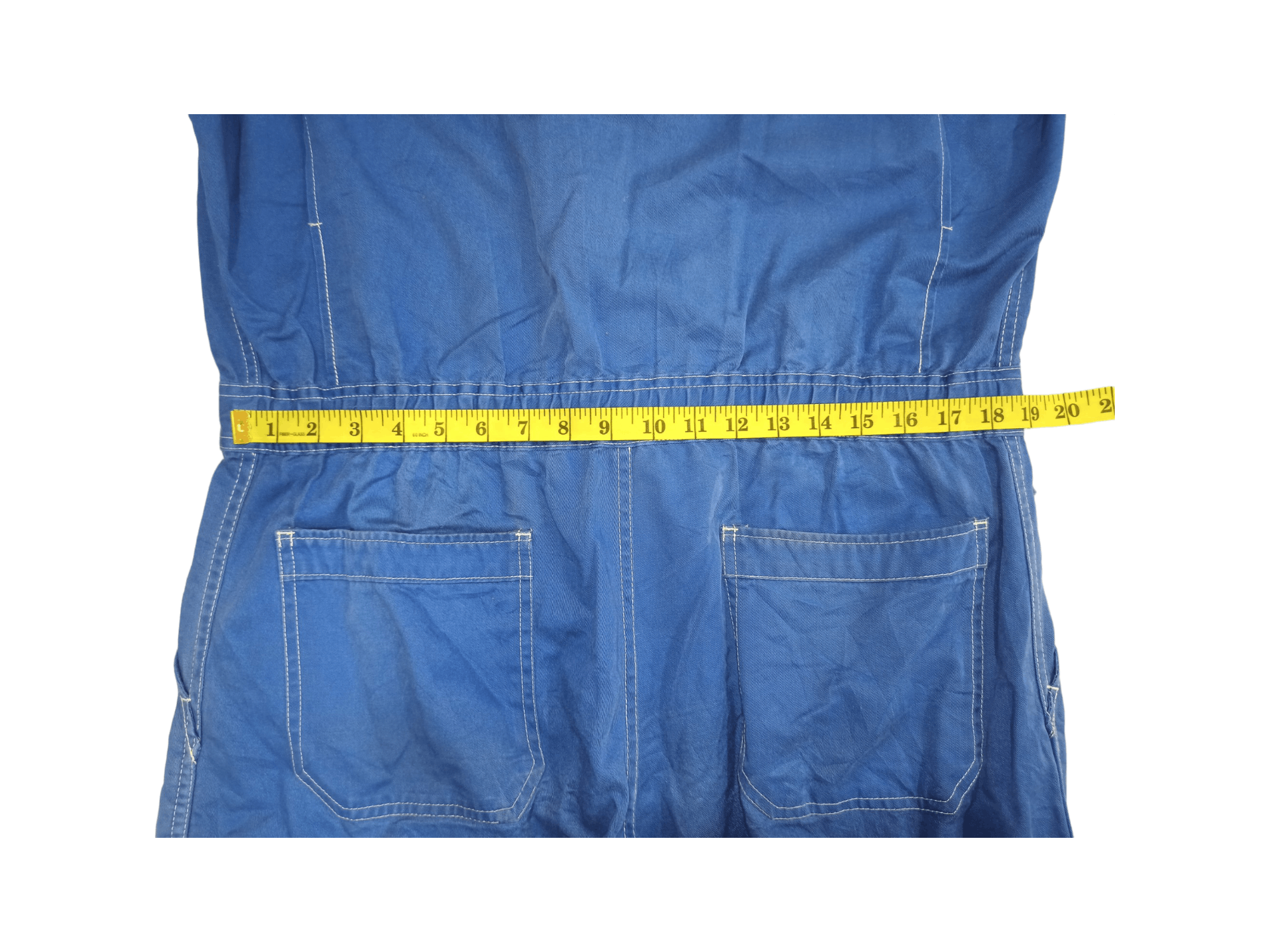 Gear for Sports Vintage Suzuki Technical Staff Fade Blue Coveralls Size US 37 - 4 Thumbnail