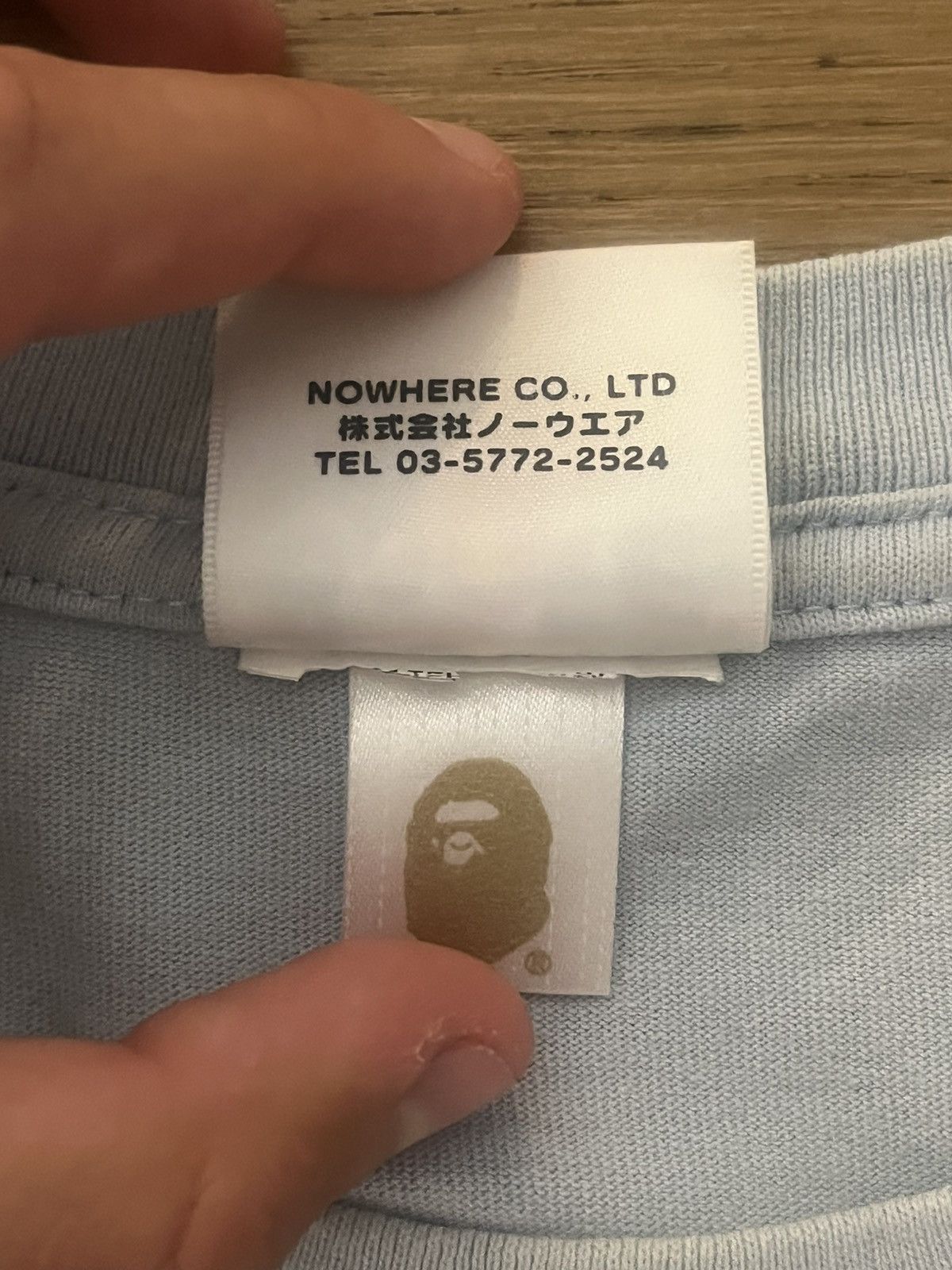 Bape BAPE A Bathing Ape Ape Head Patch Tee White Size US S / EU 44-46 / 1 - 4 Thumbnail