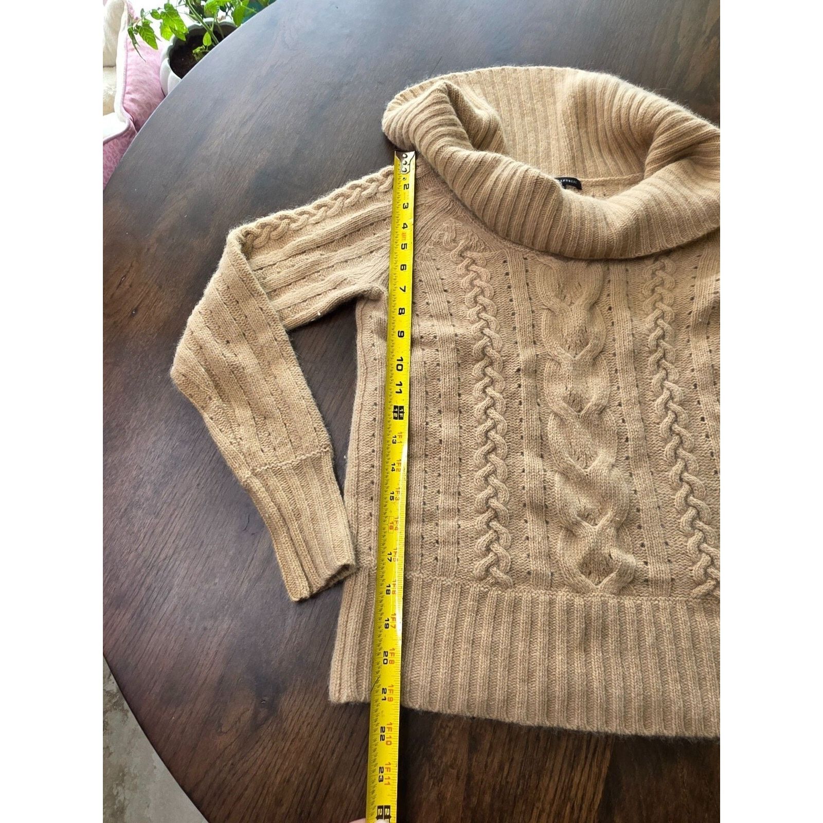 Banana Republic Banana Republic Beige Angora Rabbit Lamb wool Sweater Women Size S / US 4 / IT 40 - 8 Thumbnail