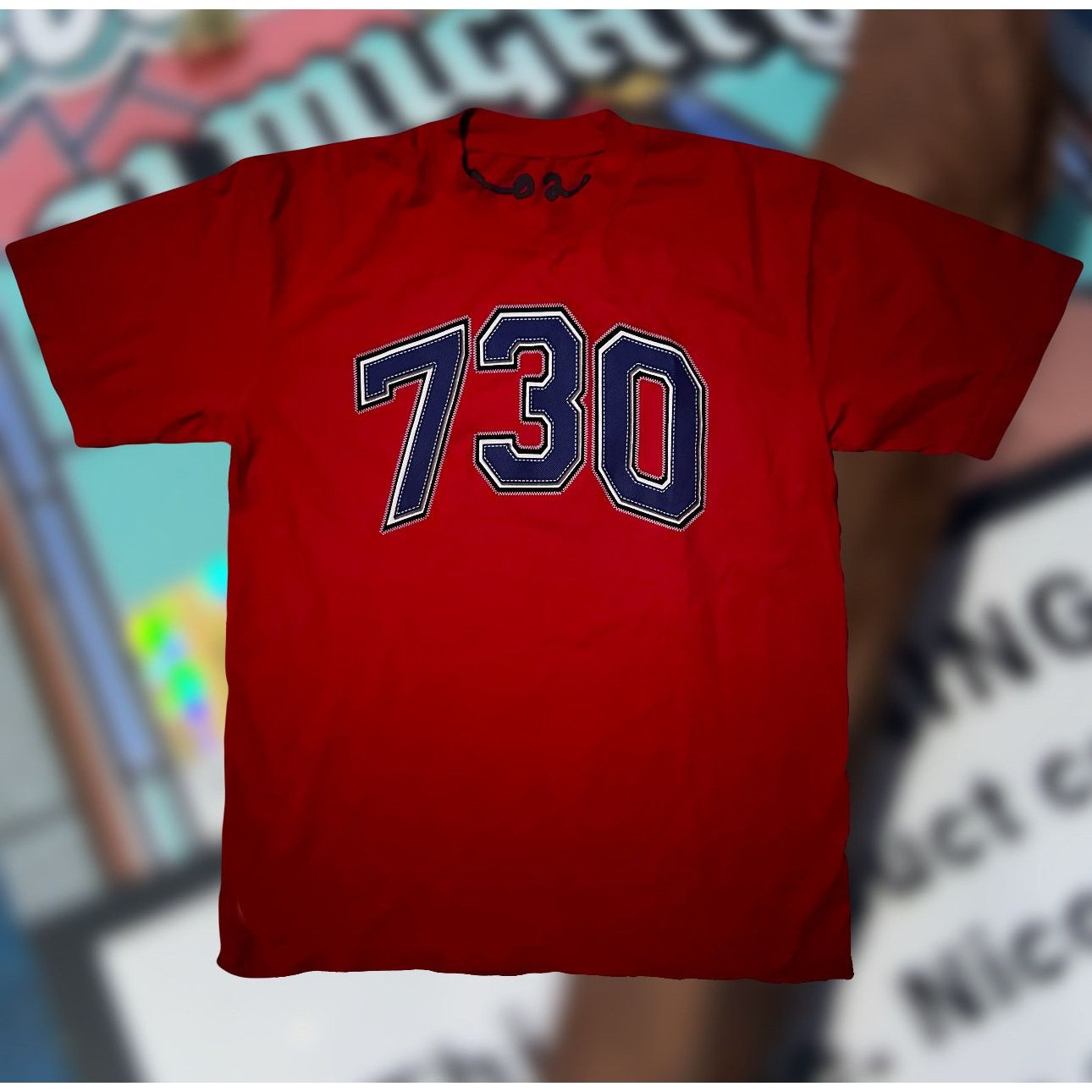 Asspizza 2024 ass pizza 730 patch embroidered print design tee shirt Size US S / EU 44-46 / 1 - 1 Thumbnail
