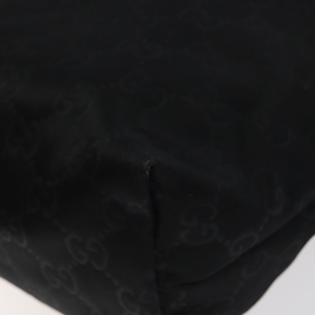 Gucci GUCCI GG Canvas Shoulder Bag Nylon Black Size ONE SIZE - 10 Thumbnail