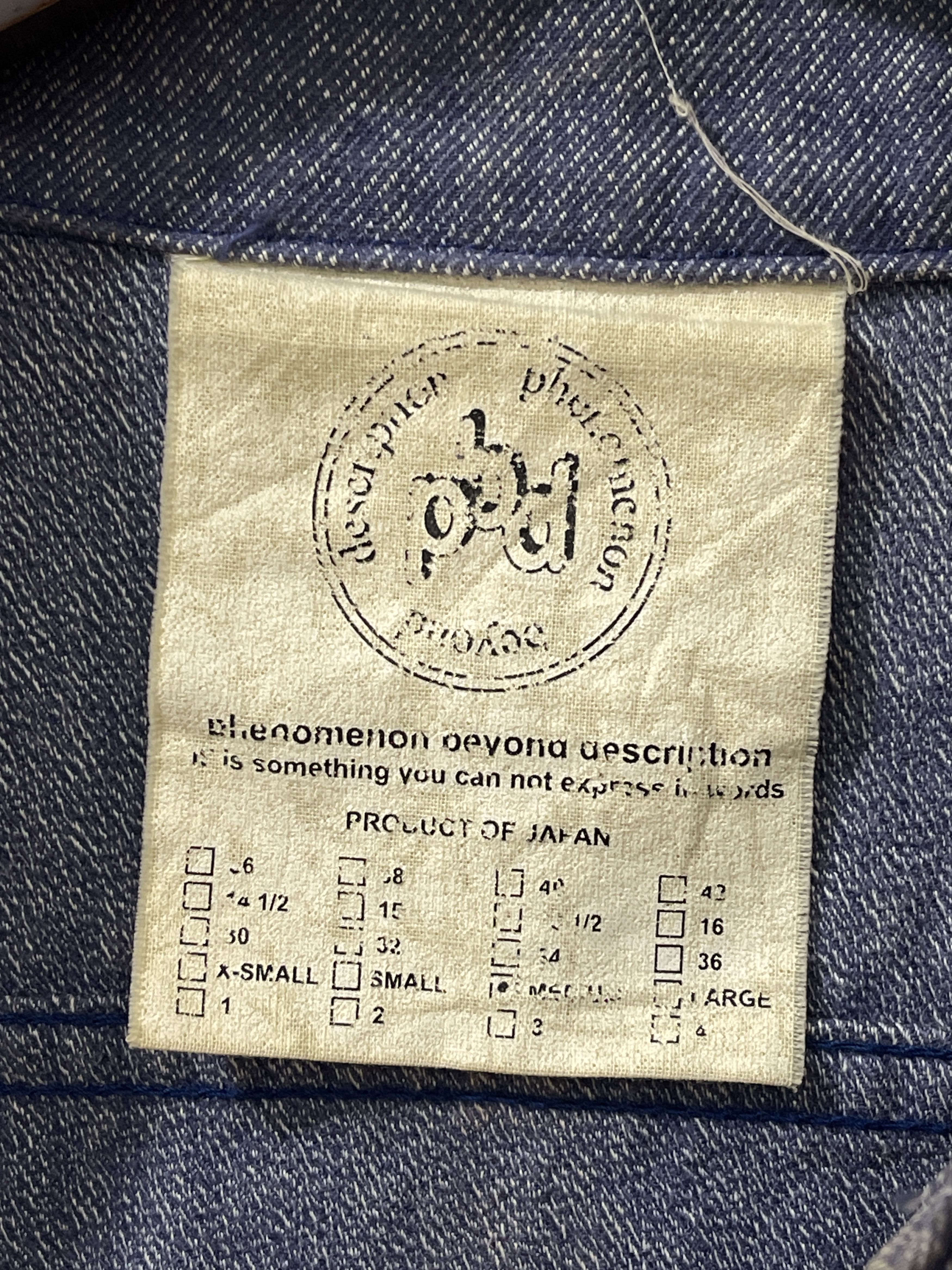 PHENOMENON Phenomenon PBD Japan Archive One Dime Rare Biker Jacket Size US M / EU 48-50 / 2 - 7 Thumbnail