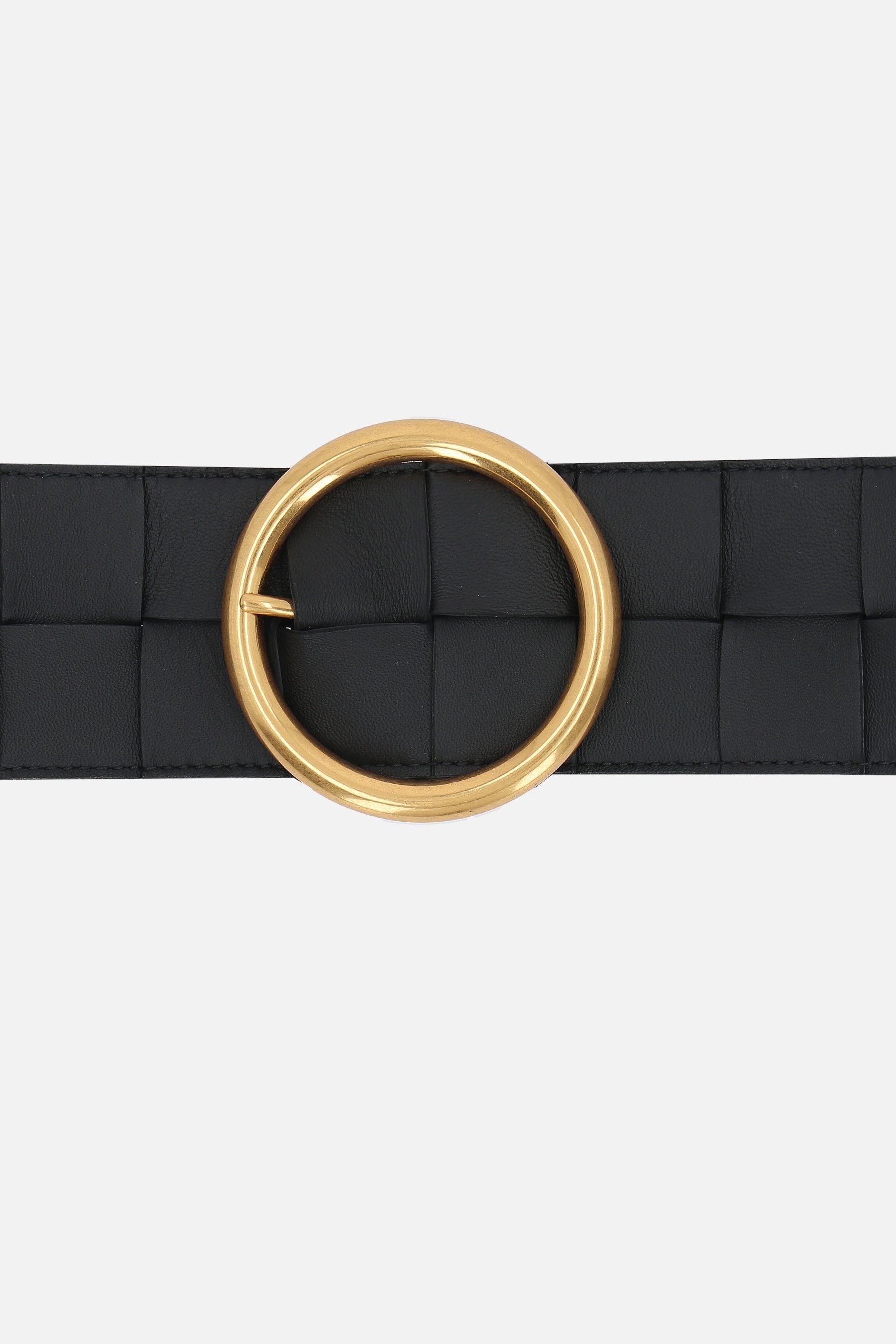 Bottega Veneta o1lf3ng10525 Size: 85 / Belt in Black Size ONE SIZE - 3 Thumbnail