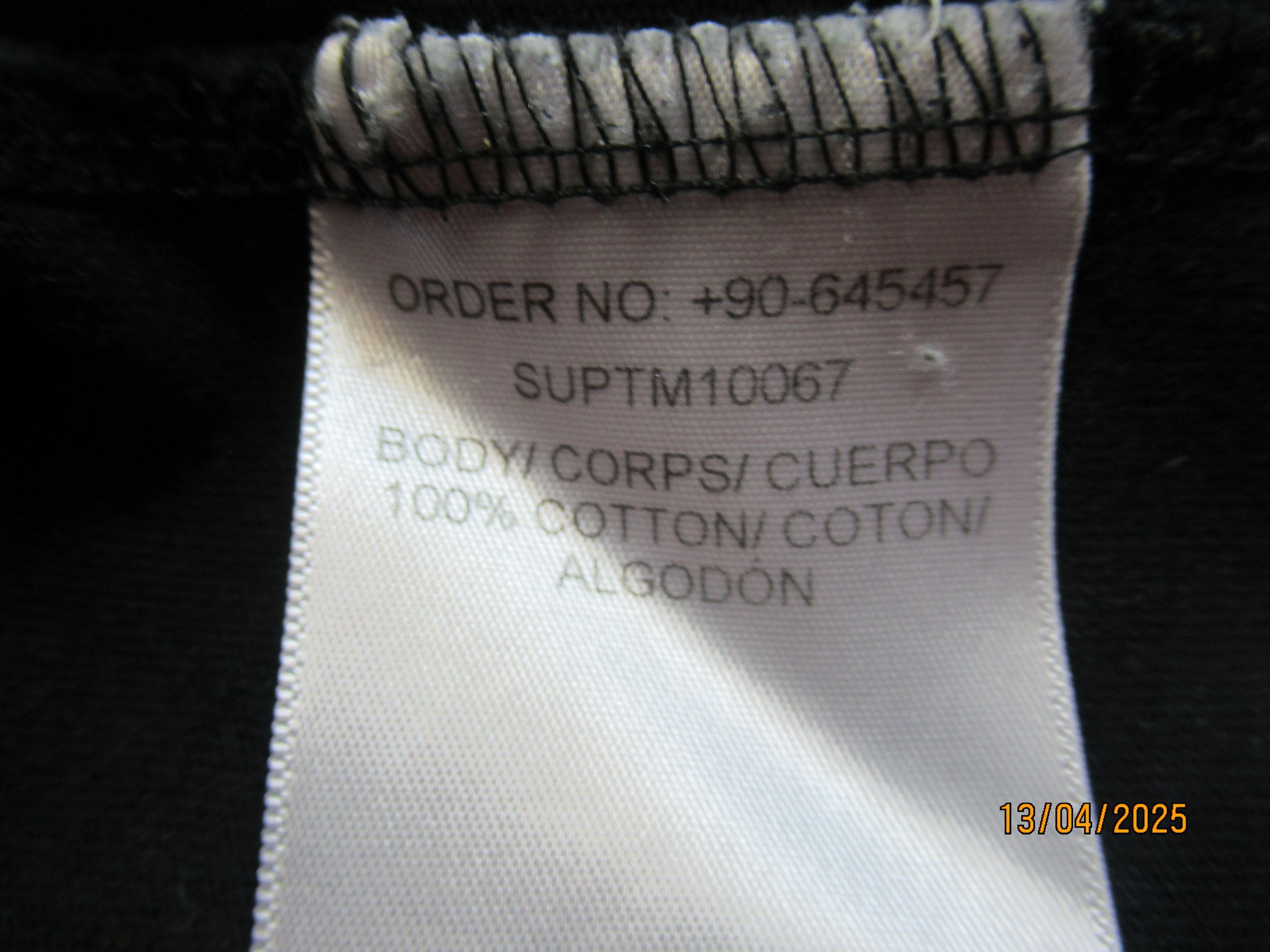 Supply & Demand Supply & Demand black t-shirt Size US XL / EU 56 / 4 - 5 Thumbnail