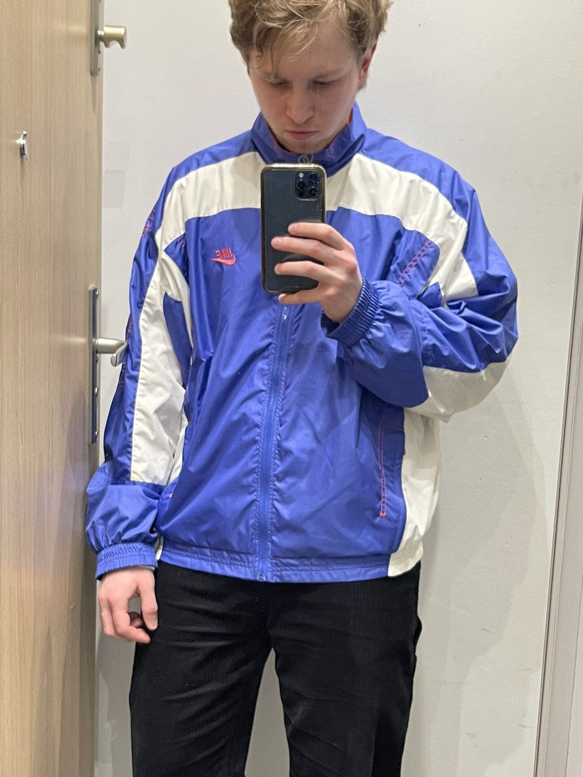 Nike 90S Nike International 3 Tone Technical Track Light Jacket Size US L / EU 52-54 / 3 - 4 Thumbnail