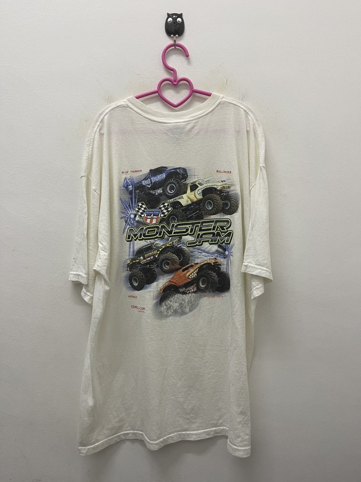 Vintage Rare Vintage MONSTER JAM US Hot Rod Association Size US XL / EU 56 / 4 - 4 Thumbnail
