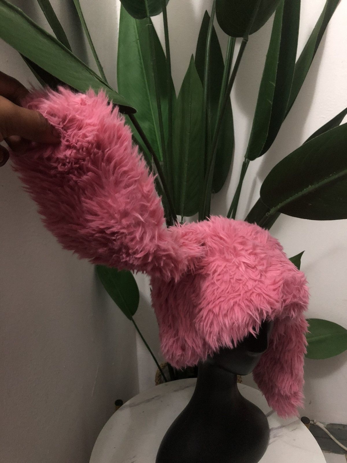 Japanese Brand × Vintage EAGLE HORN PINKY MOHAIR CDG STYLE Size ONE SIZE - 2 Thumbnail