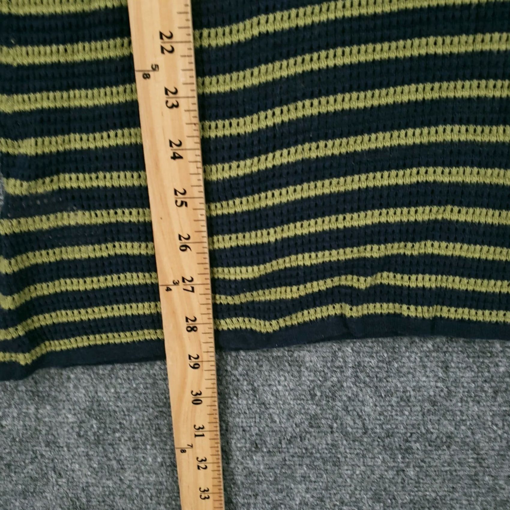 Tommy Bahama Tommy Bahama Sweater Womens L Large Green Striped Open Knit Long Sleeve Pullover Size L / US 10 / IT 46 - 5 Thumbnail