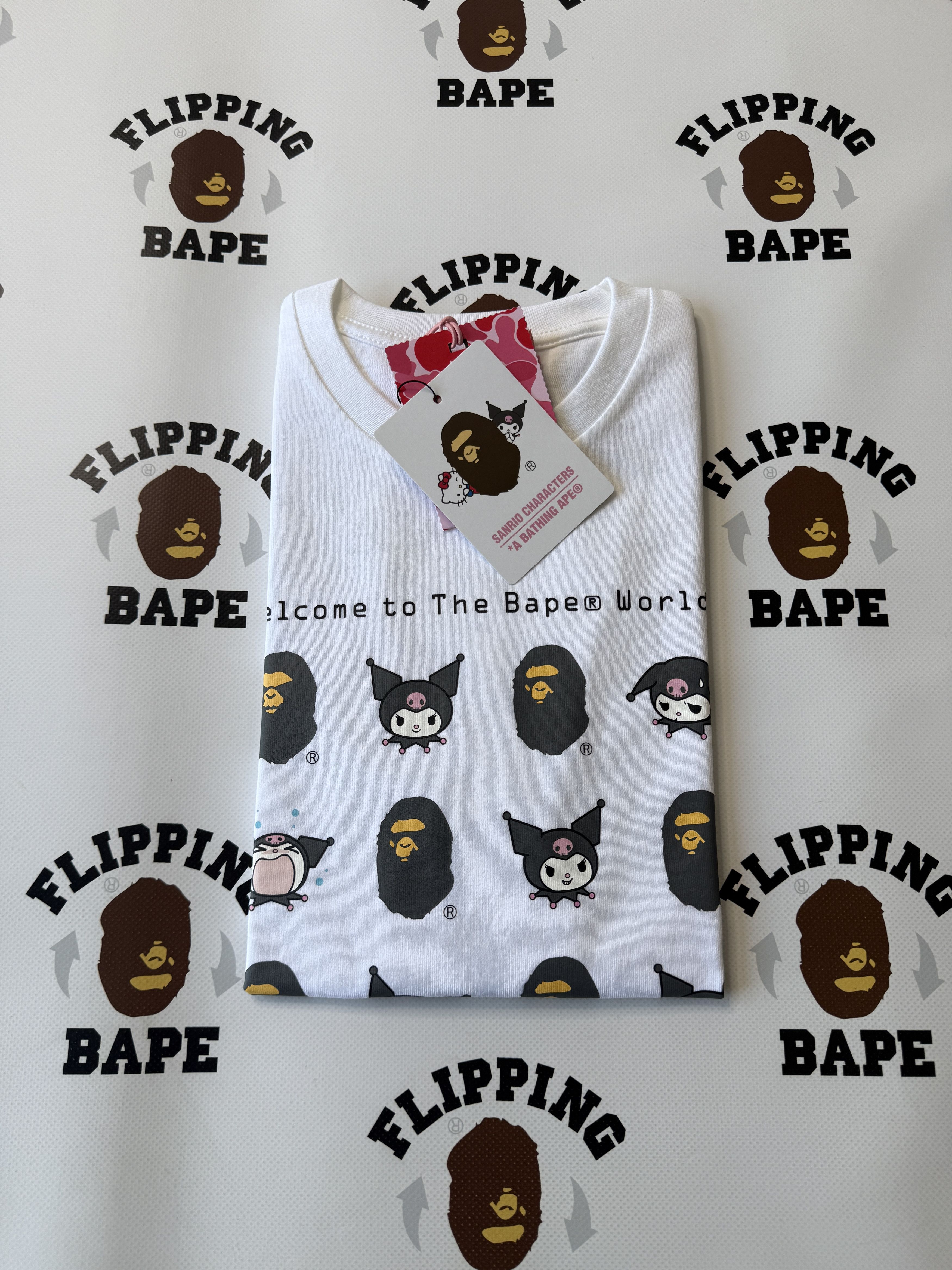 Bape BAPE X KUROMI TEE (2026) Size L / US 10 / IT 46 - 8 Thumbnail