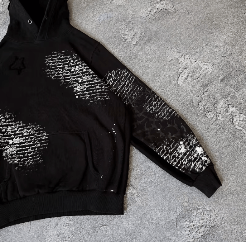 Japanese Brand pattern print versatile casual hoodies Size US M / EU 48-50 / 2 - 9 Thumbnail