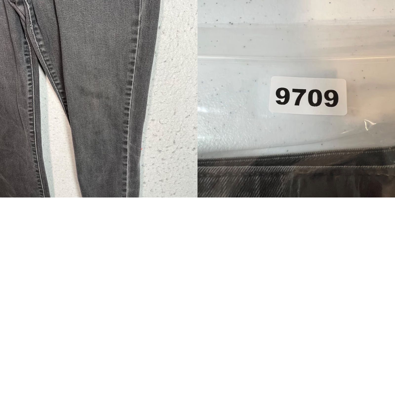 Levi's Levis Jeans High Rise Skinny Size 27 Gray Denim Womens Size 27" / US 4 / IT 40 - 9 Thumbnail