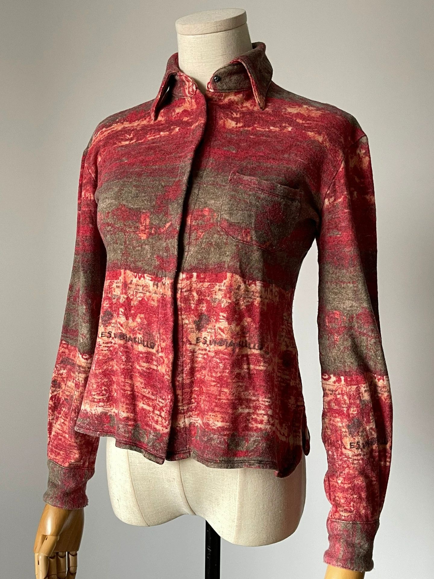 Jean Paul Gaultier Wool knitted jacket