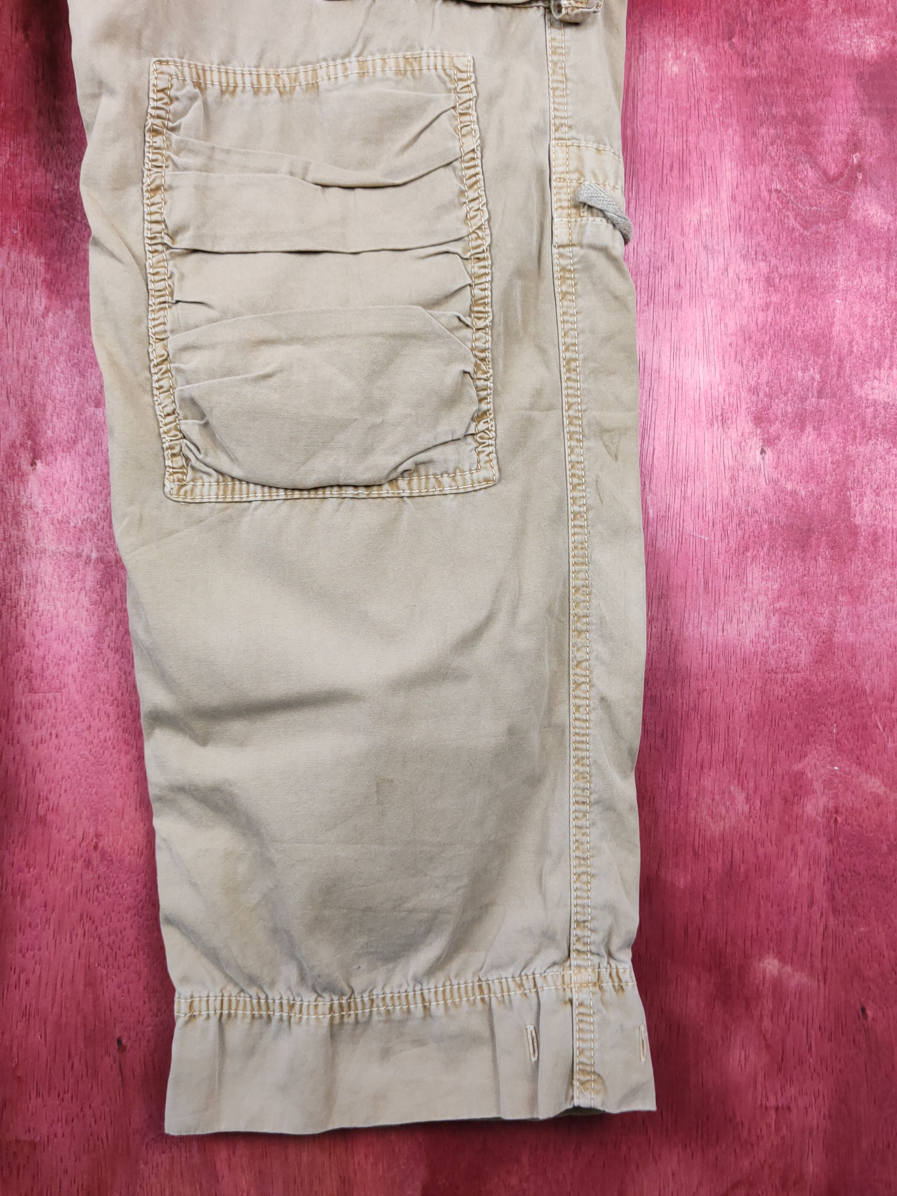 Polo Ralph Lauren Polo Ralph Lauren Brown Multipocket Cargo Pants #S1243 DLL Size US 36 / EU 52 - 6 Thumbnail
