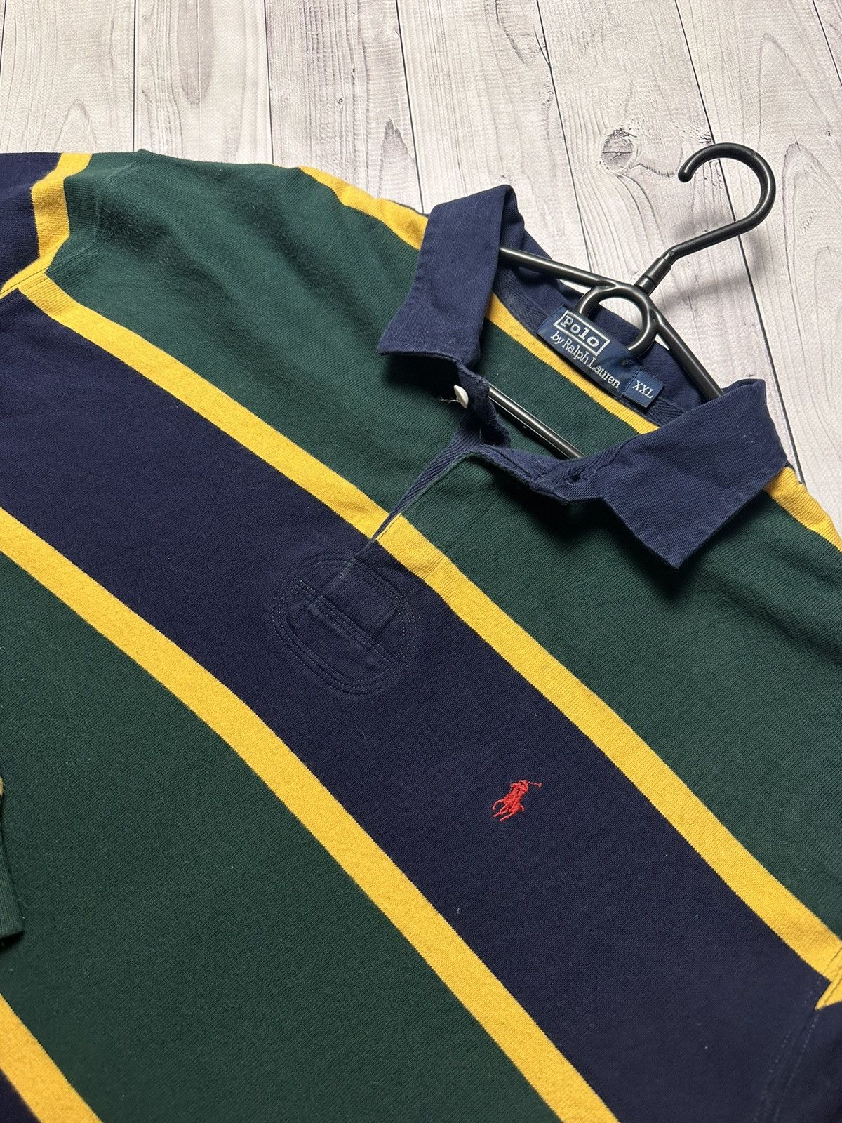 Other Vintage polo Ralph Lauren striped rugby jersey size XXL rare Size US XXL / EU 58 / 5 - 6 Thumbnail