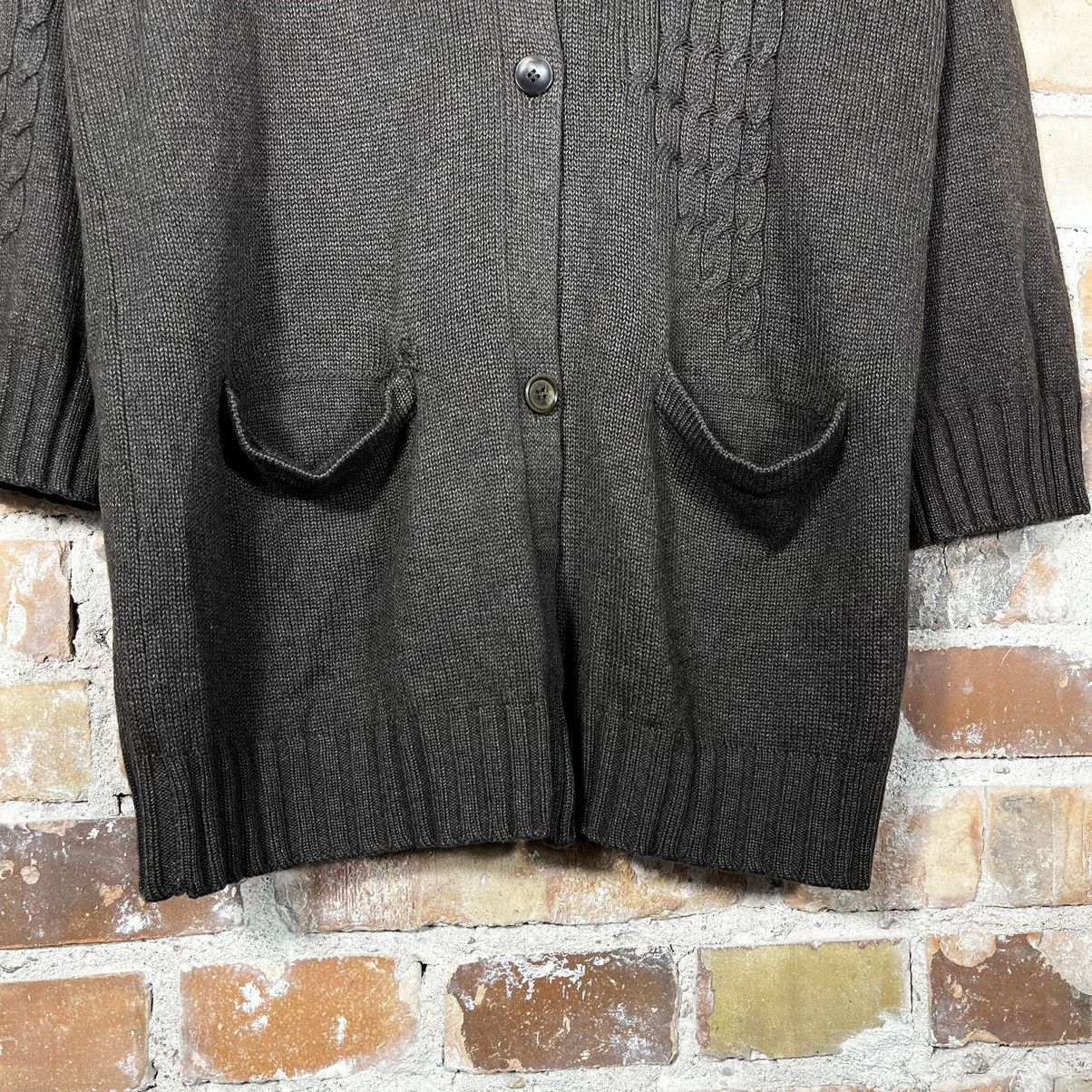 Jil Sander 1990 Cashmere Cardigan Brown Sweater 90s