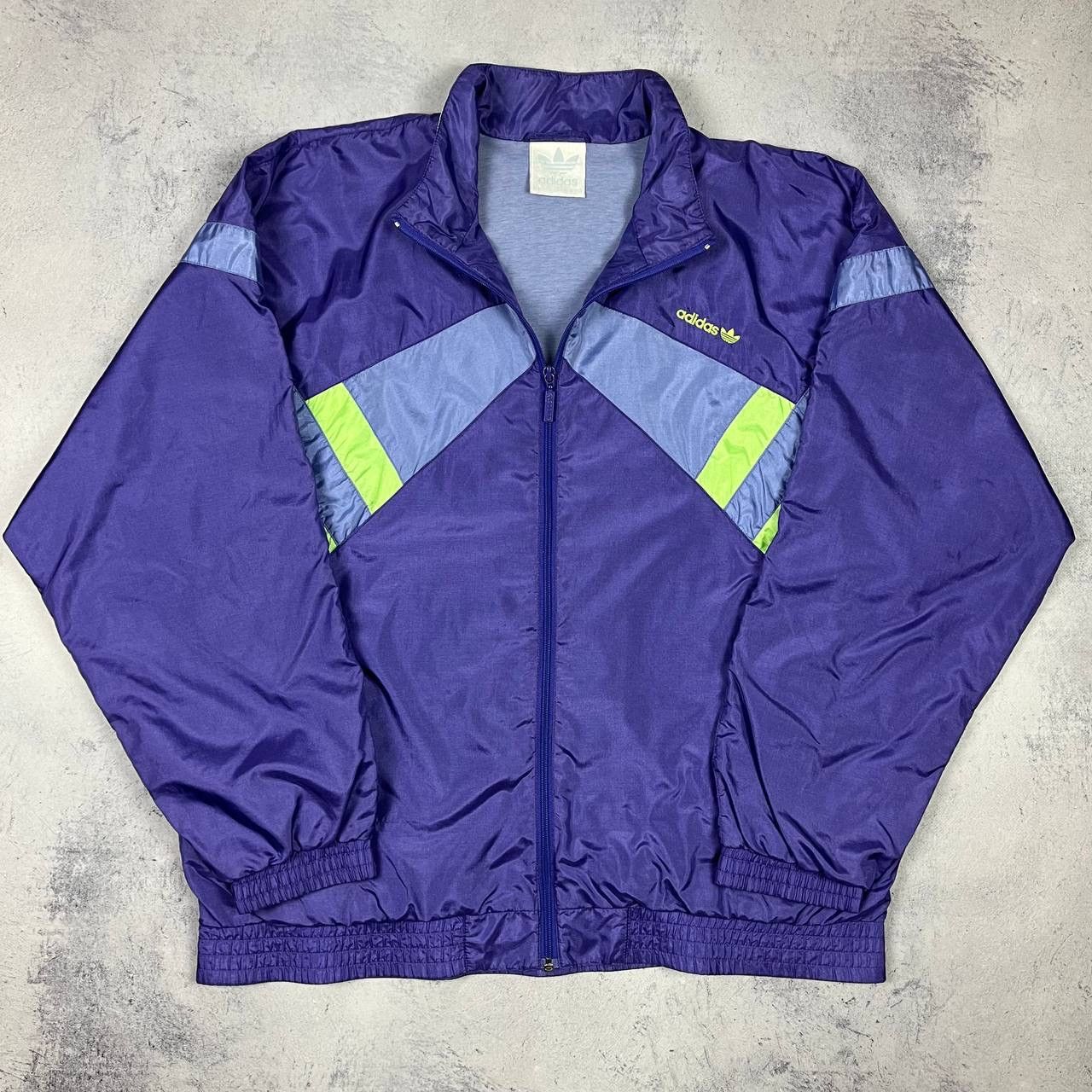Adidas × Vintage Adidas vintage y2k nylon track suit jacket + pants 00’s Size US L / EU 52-54 / 3 - 3 Thumbnail