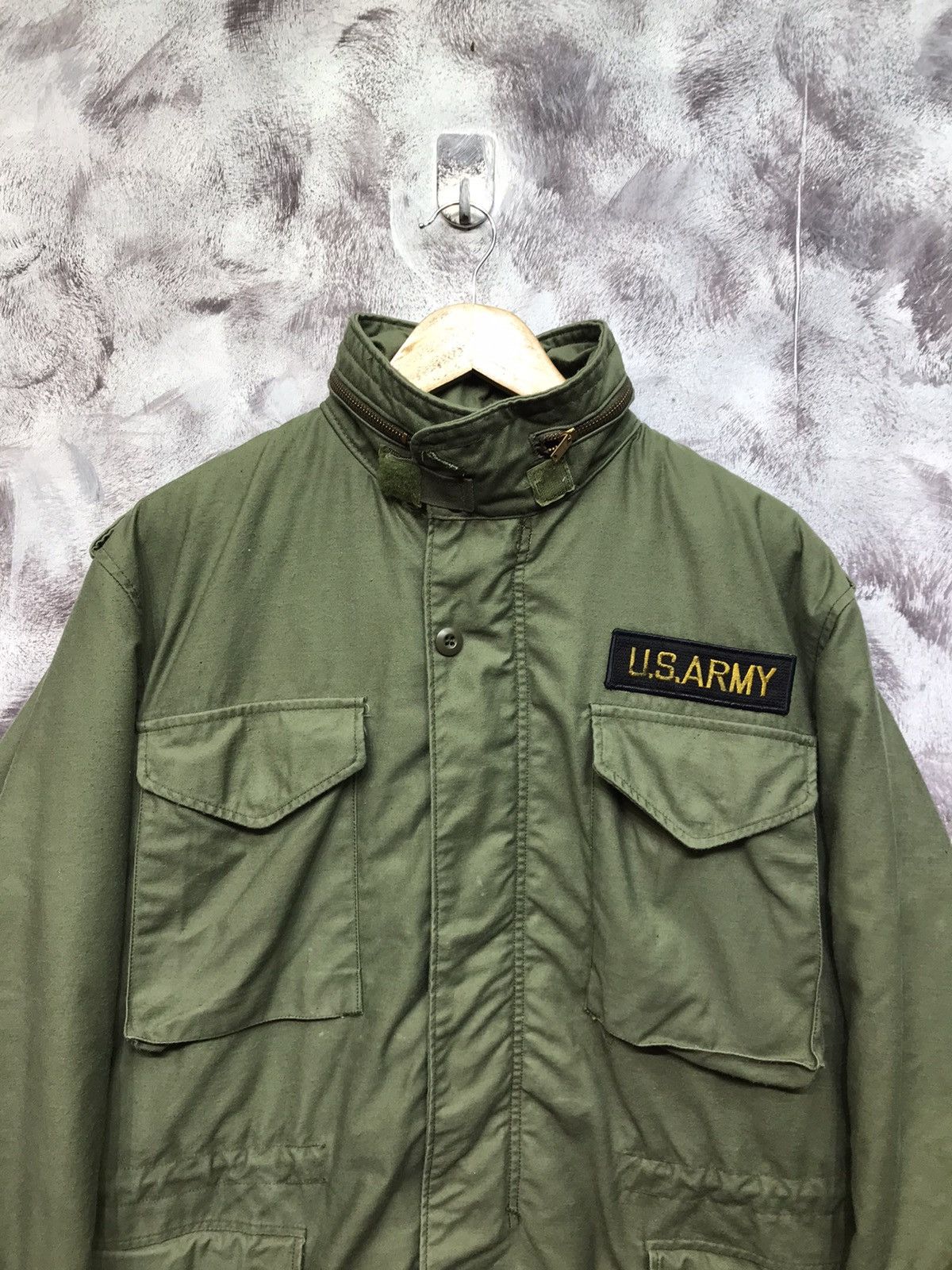 Vintage Vintage U.SARMY liner,coat,cold weather jacket Size US M / EU 48-50 / 2 - 2 Thumbnail