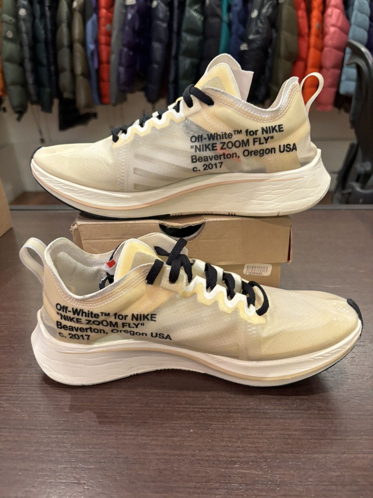 Nike × Off-White Nike Zoom Fly Off-White ‘The 10’ Size US 6 / EU 39 - 3 Thumbnail