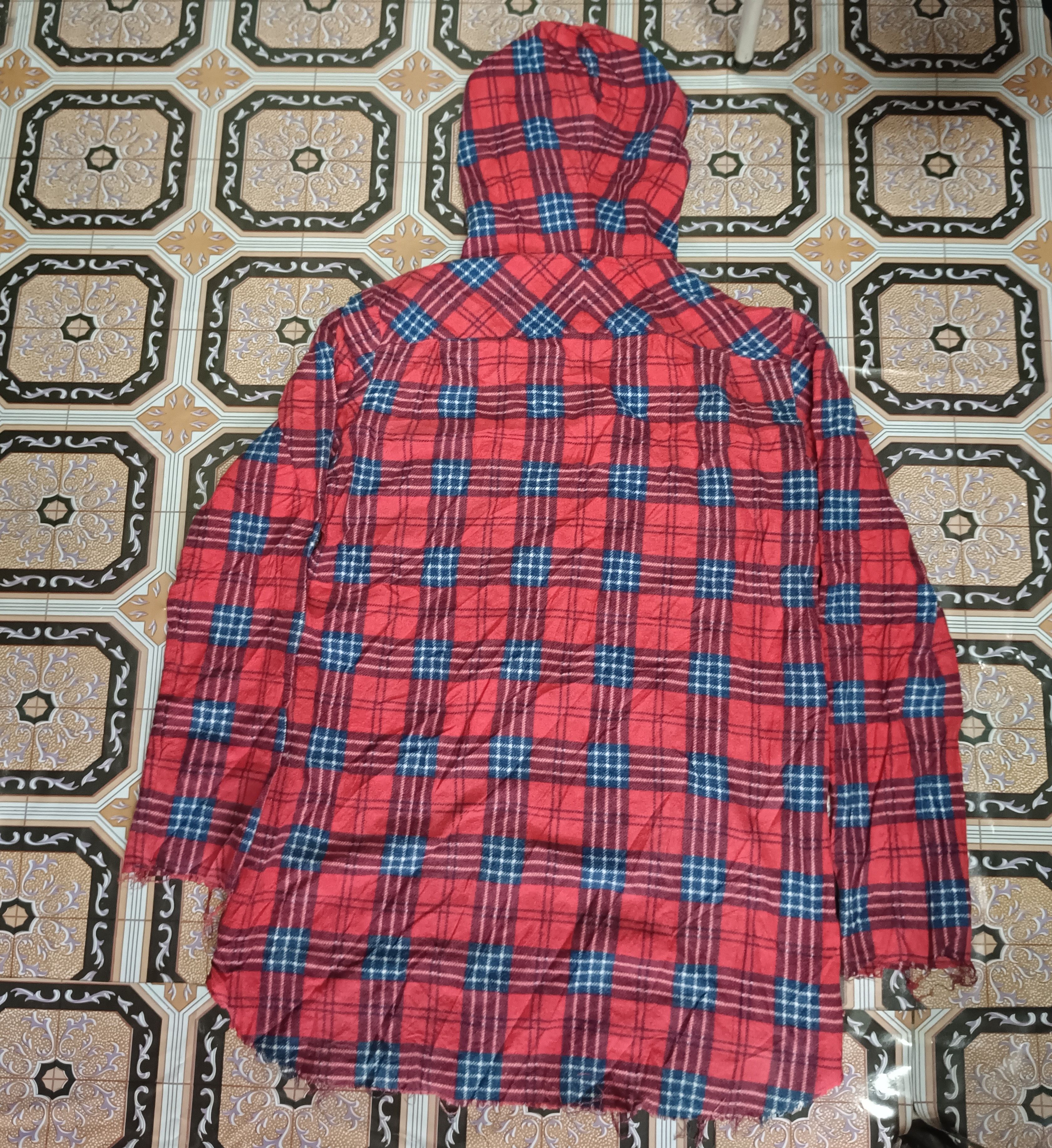 Number (N)ine FW06 Plaid Tartan Flannel Pullover Size US M / EU 48-50 / 2 - 13 Thumbnail