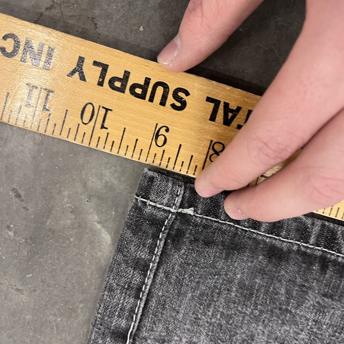 LRG × Southpole × Vintage Y2K Baggy Black and Gray Denim Jeans LRG SouthPole style Size US 36 / EU 52 - 4 Thumbnail