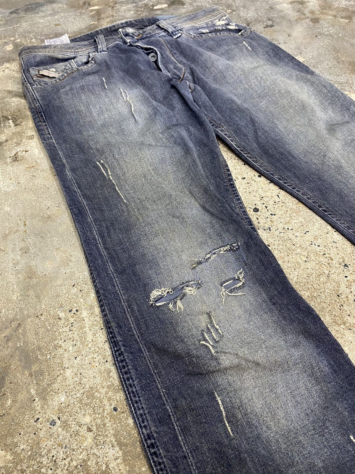 Diesel × Japanese Brand × Vintage Diesel industries blue jeans wash japanese brand Size US 30 / EU 46 - 3 Thumbnail