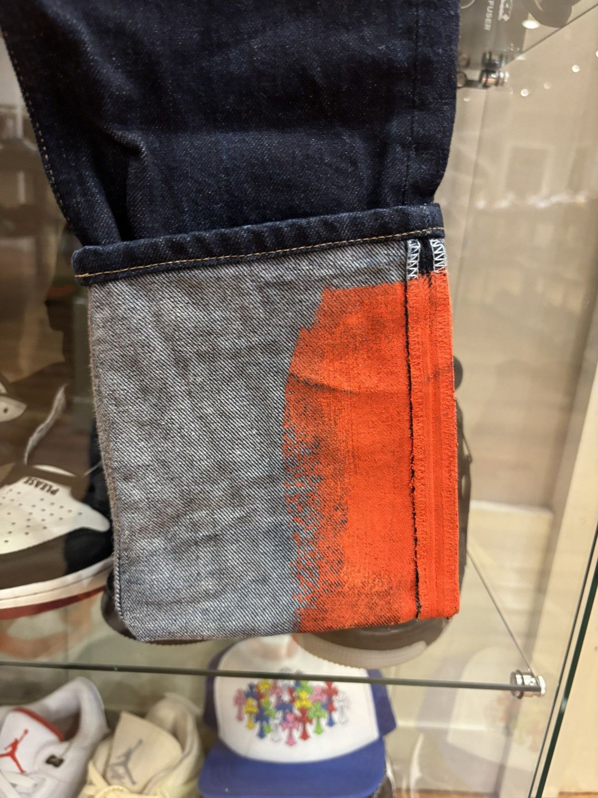 Helmut Lang Helmut Lang Dark Paint Denim Size US 28 / EU 44 - 8 Thumbnail