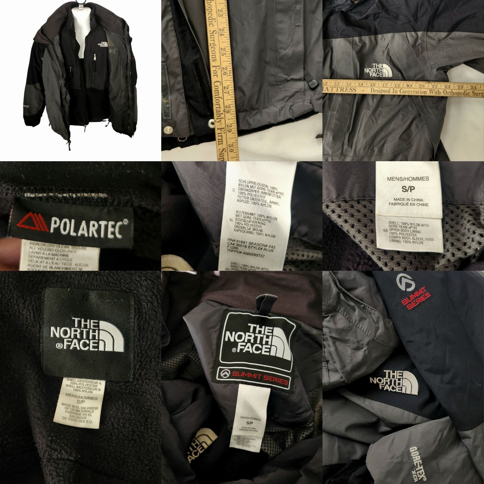 The North Face × Vintage The North Face Summit Series Gore-Tex XCR Jacket 3 n 1 Small Size US S / EU 44-46 / 1 - 11 Thumbnail