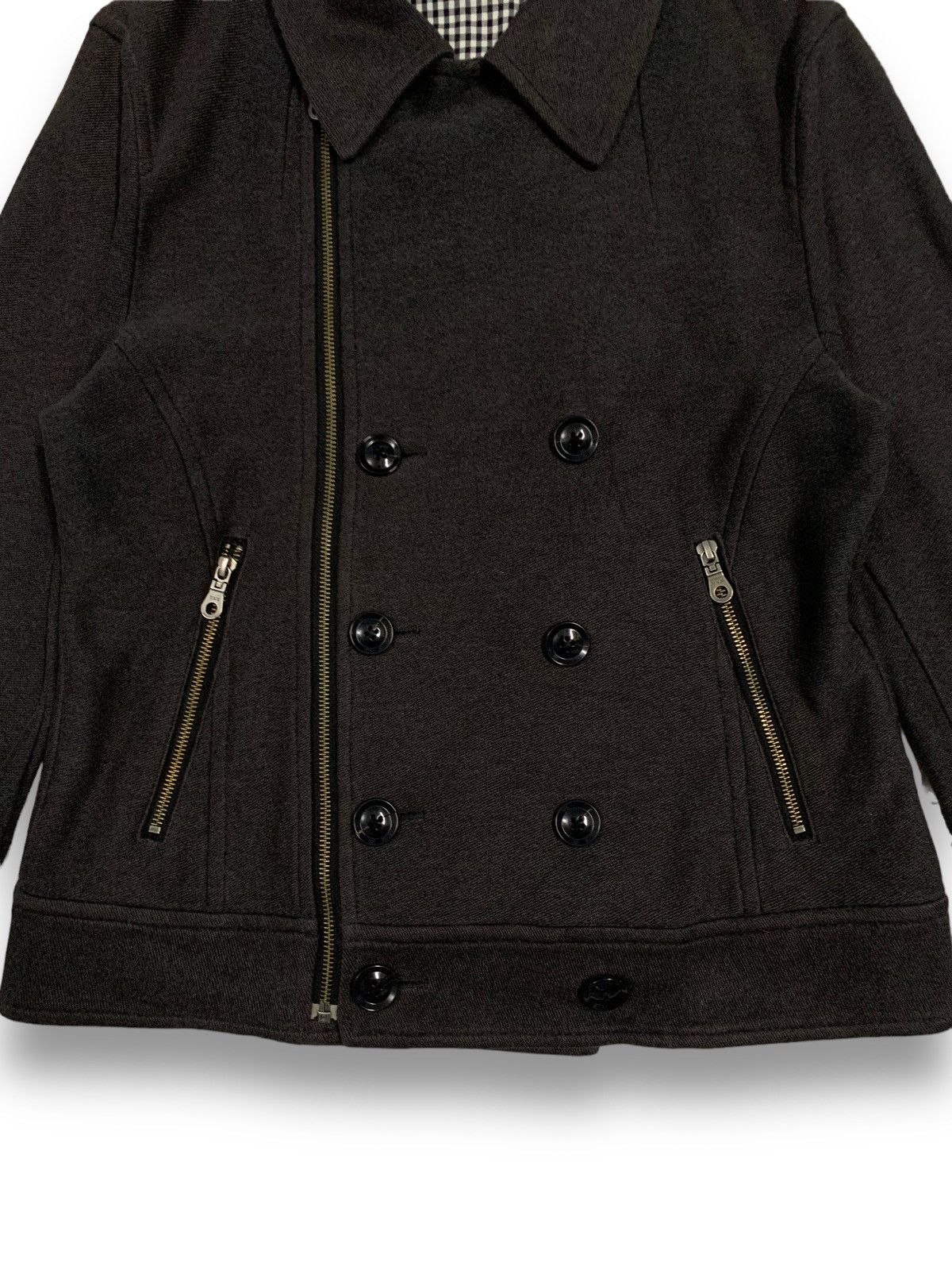 14th Addiction Japanese Brand Full Zip Double Breast Punk Biker Jacket Size US S / EU 44-46 / 1 - 8 Thumbnail