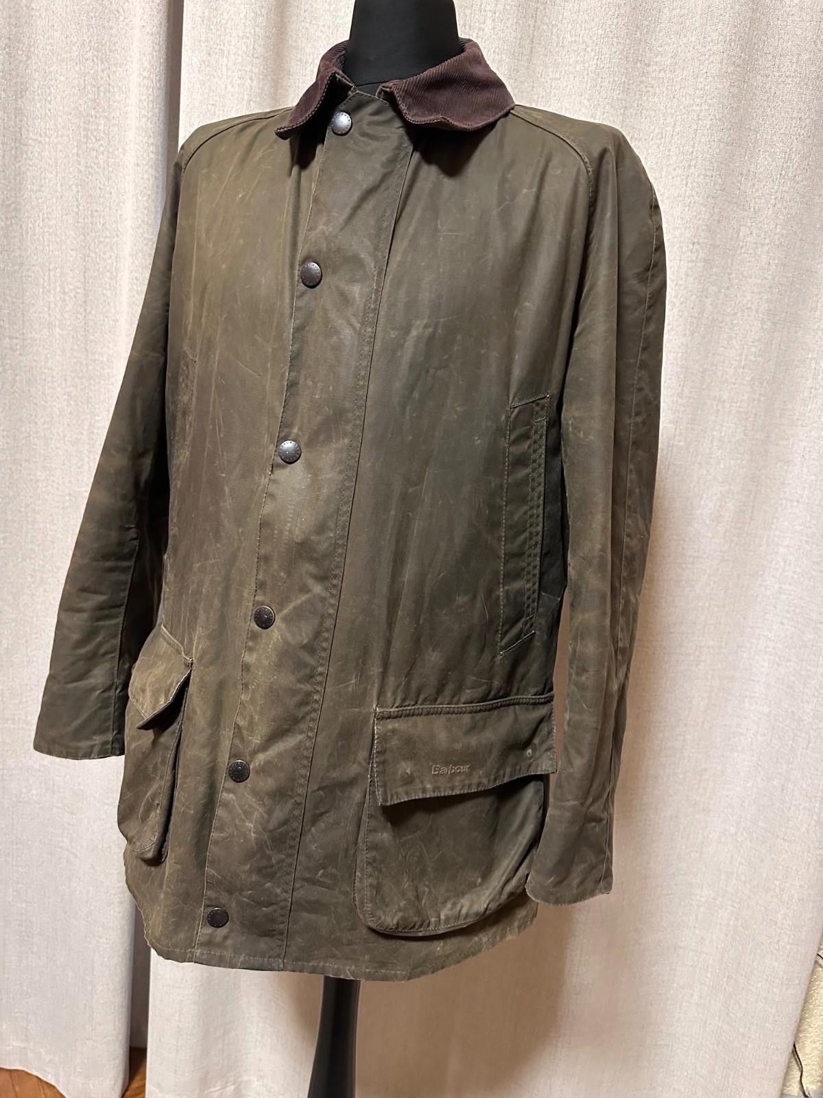 Barbour Barbour Classic Bristol Wax Cotton Olive Mens Jacket Coat XL Size US XL / EU 56 / 4 - 4 Thumbnail