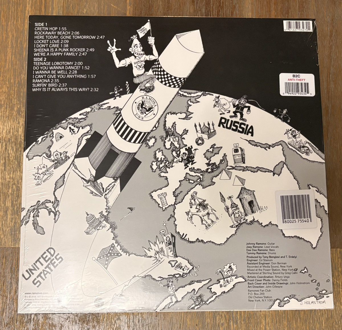 Other Ramones Rocket To Russia New Sealed Limited vinyl record Size ONE SIZE - 2 Thumbnail