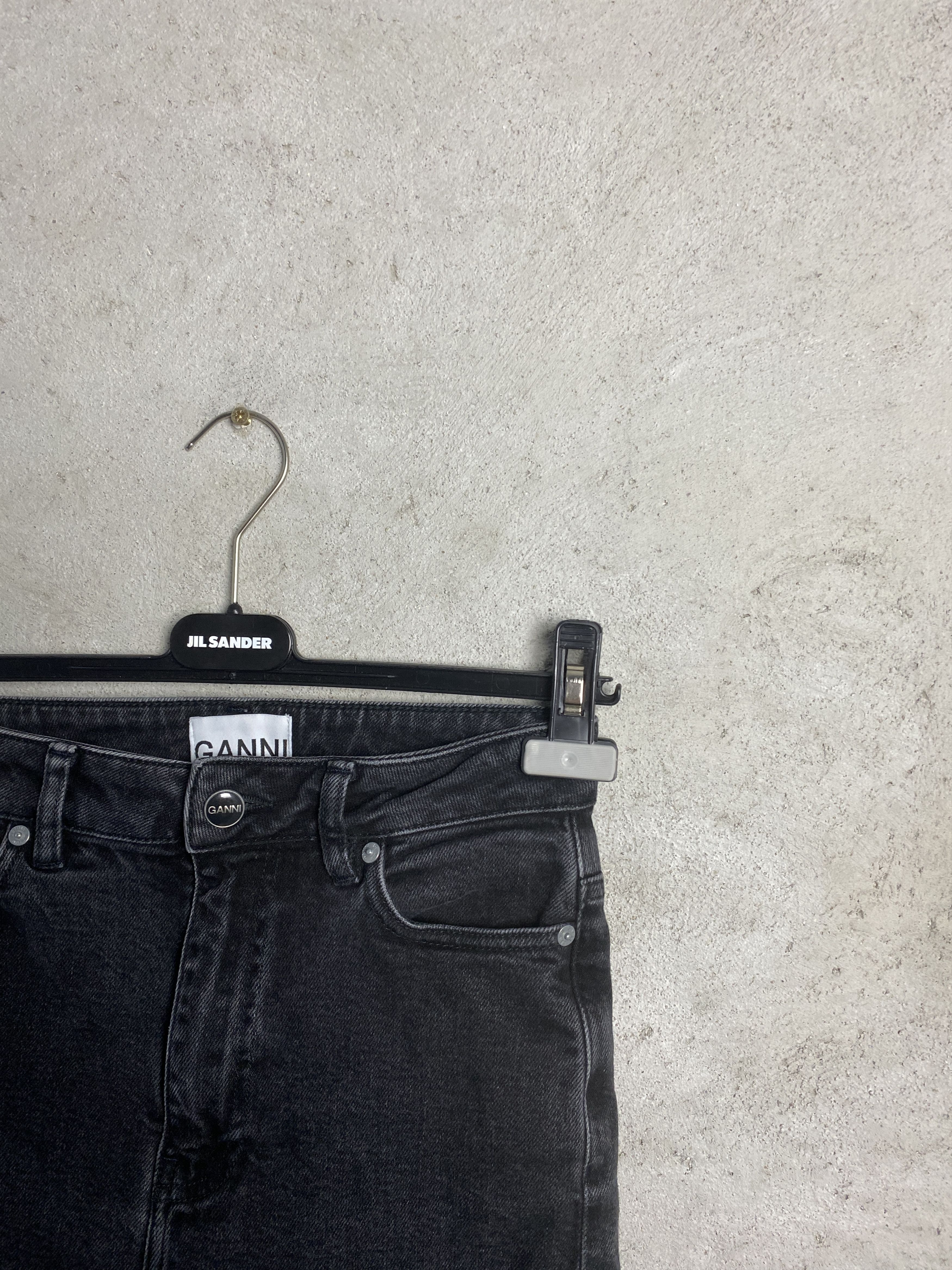 Ganni Ganni Denim Core Cutye Cropped denim jeans pants Size 26" / US 2 / IT 38 - 3 Thumbnail