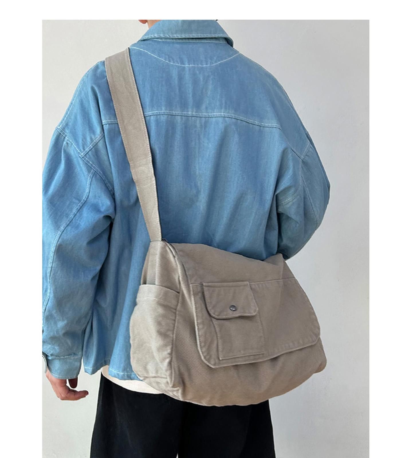 Other Canvas Messenger Bag Size ONE SIZE - 2 Thumbnail