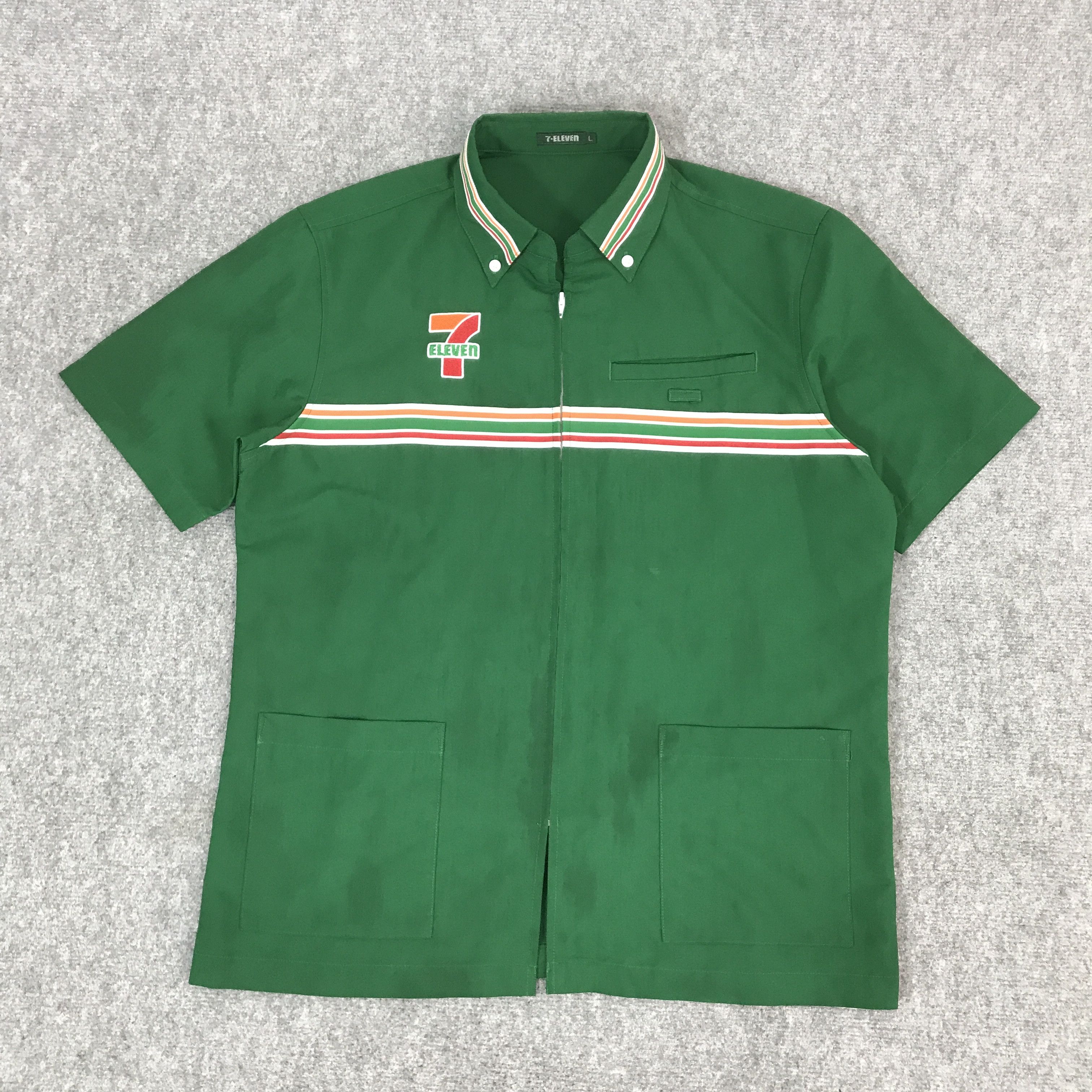 Japanese Brand 7 ELEVEN SHIRT JACKET Size US L / EU 52-54 / 3 - 2 Thumbnail