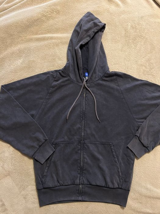 Gap Yeezy Gap poetic black zip up hoodie | Grailed