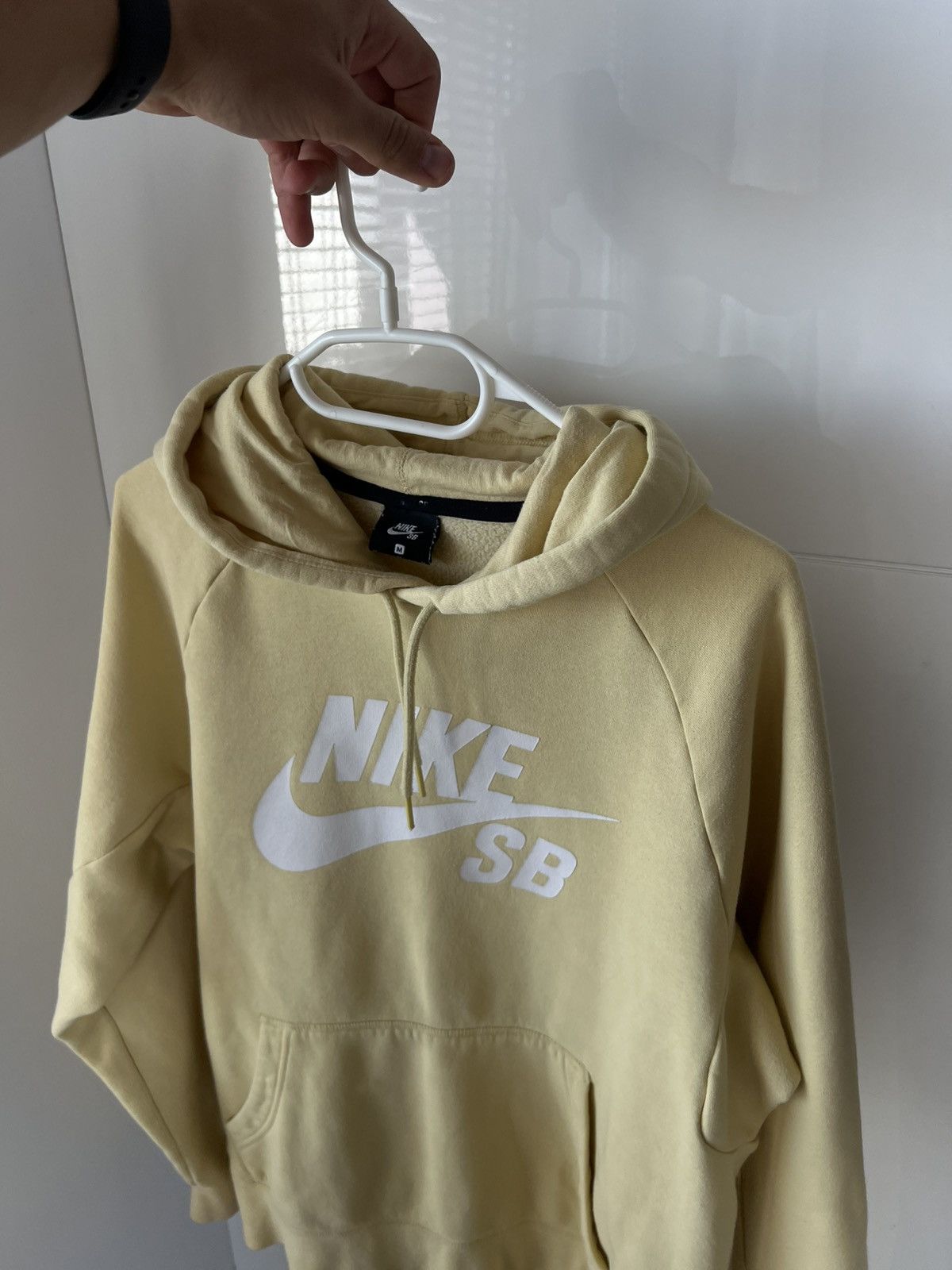Nike SB Nike SB Professional Skate Style Big Logo Lemon Hoodie Size US M / EU 48-50 / 2 - 3 Thumbnail