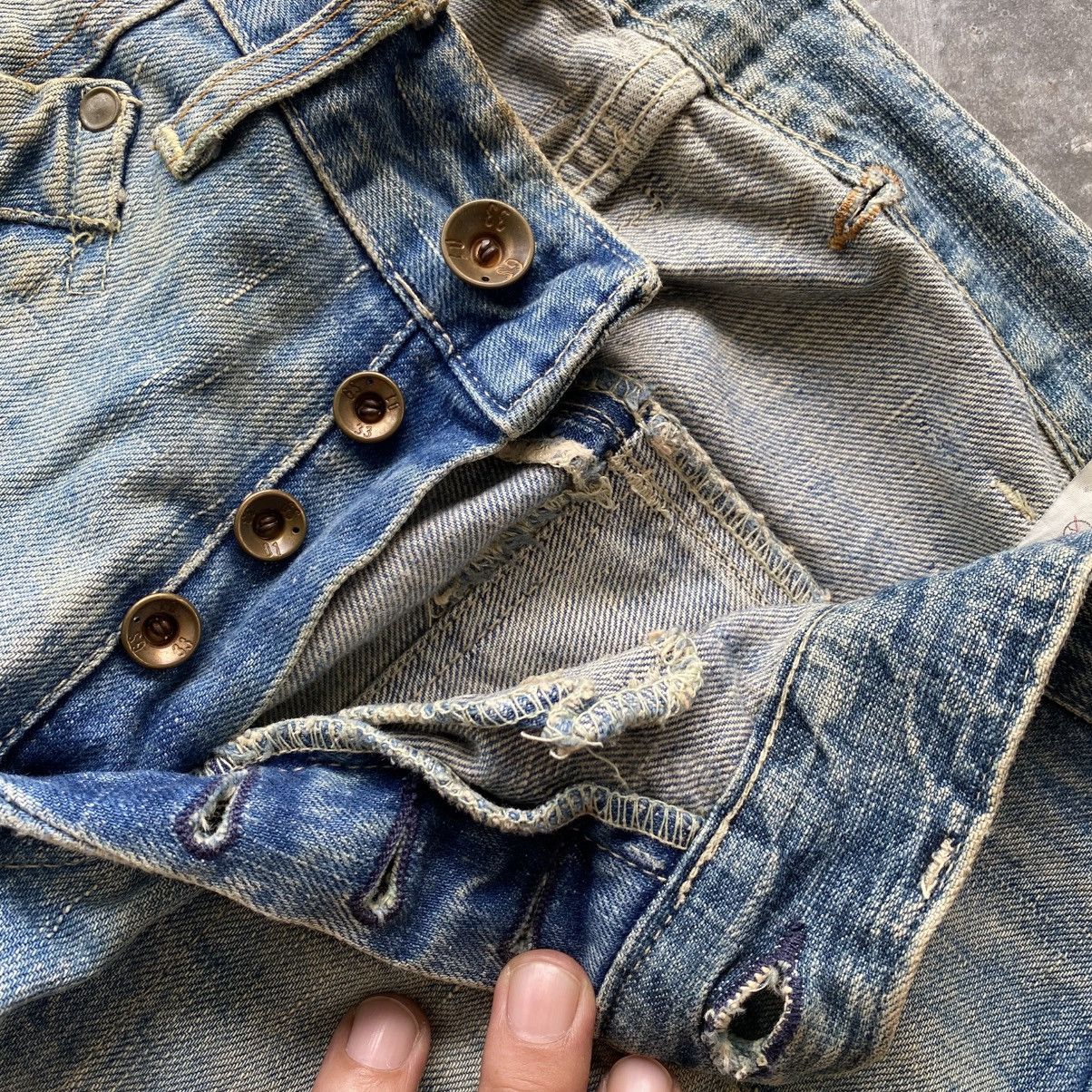 If Six Was Nine Gstar Raw Baggy Wide Distressed Denim w36 Size US 33 - 6 Thumbnail
