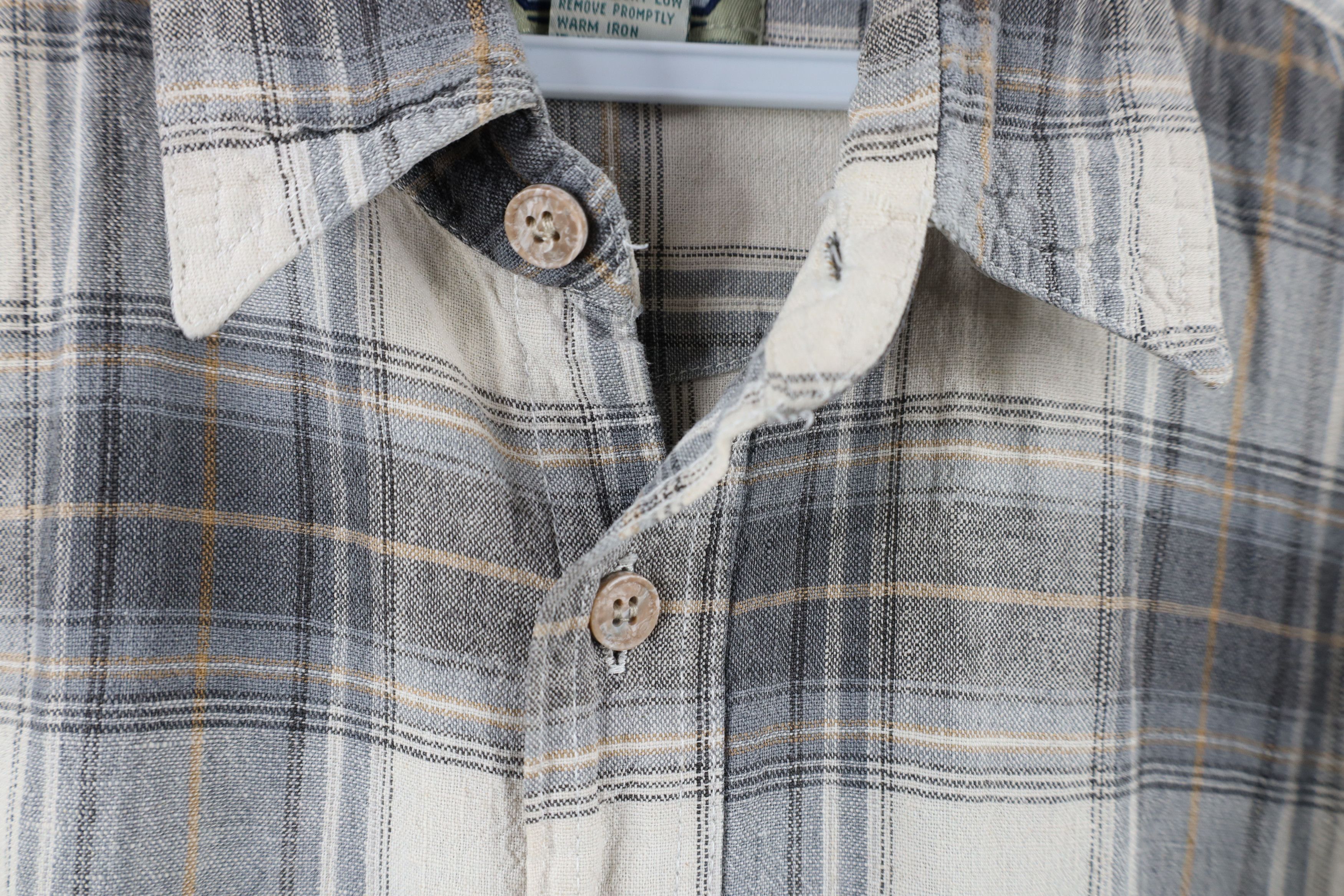 Vintage Vintage 90s Streetwear Blend Baggy Fit Button Shirt Plaid Size US M / EU 48-50 / 2 - 5 Thumbnail