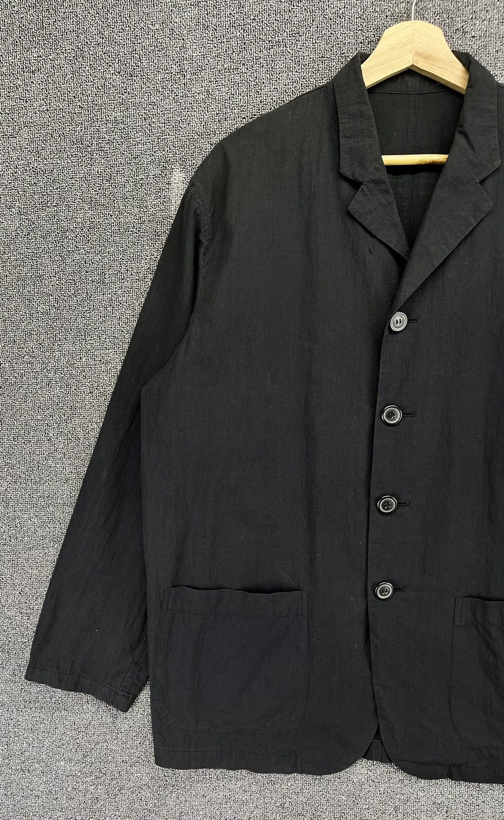PPFM Vintage PPFM Flap Pocket Button Up Black Jacket Size US L / EU 52-54 / 3 - 3 Thumbnail