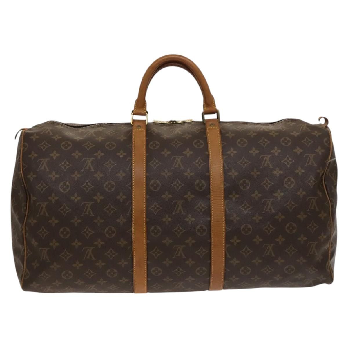 Louis Vuitton LOUIS VUITTON Monogram Keepall 55 Boston Bag M41424 Size ONE SIZE - 3 Thumbnail