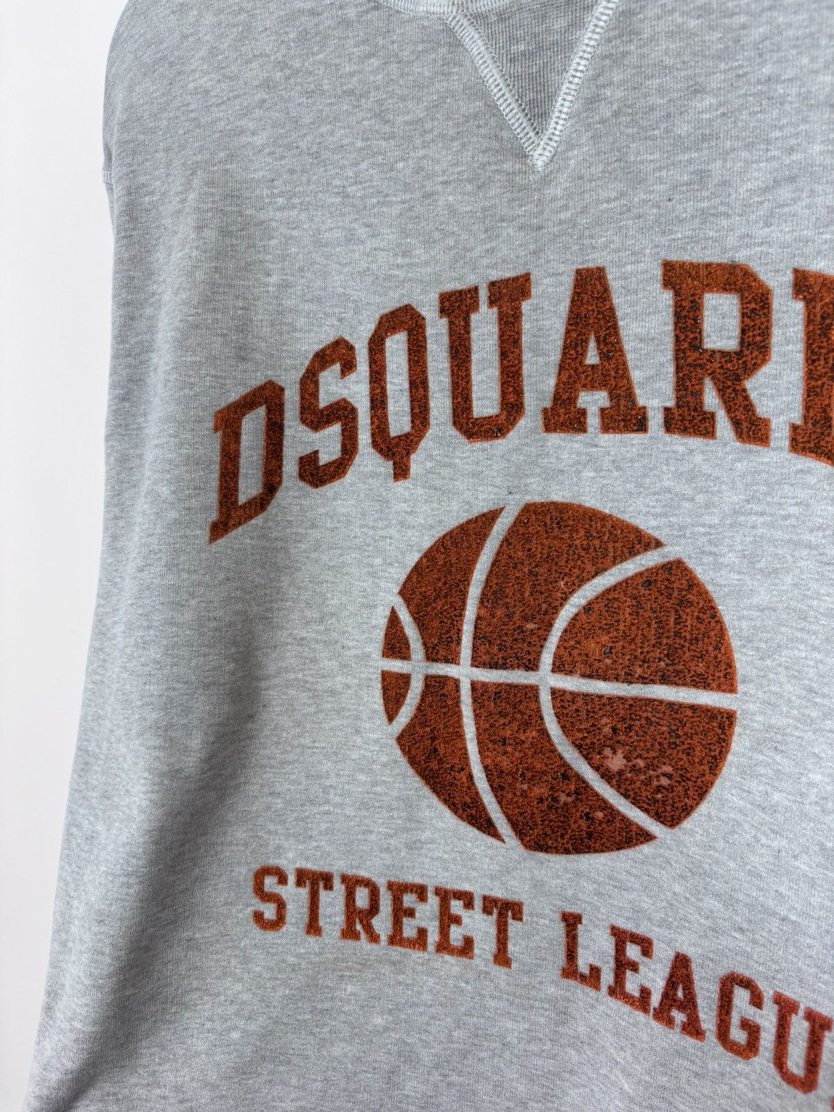 Dsquared2 Dsquared2 Men’s Basketball Street League Gray Sweatshirt Size US S / EU 44-46 / 1 - 6 Thumbnail