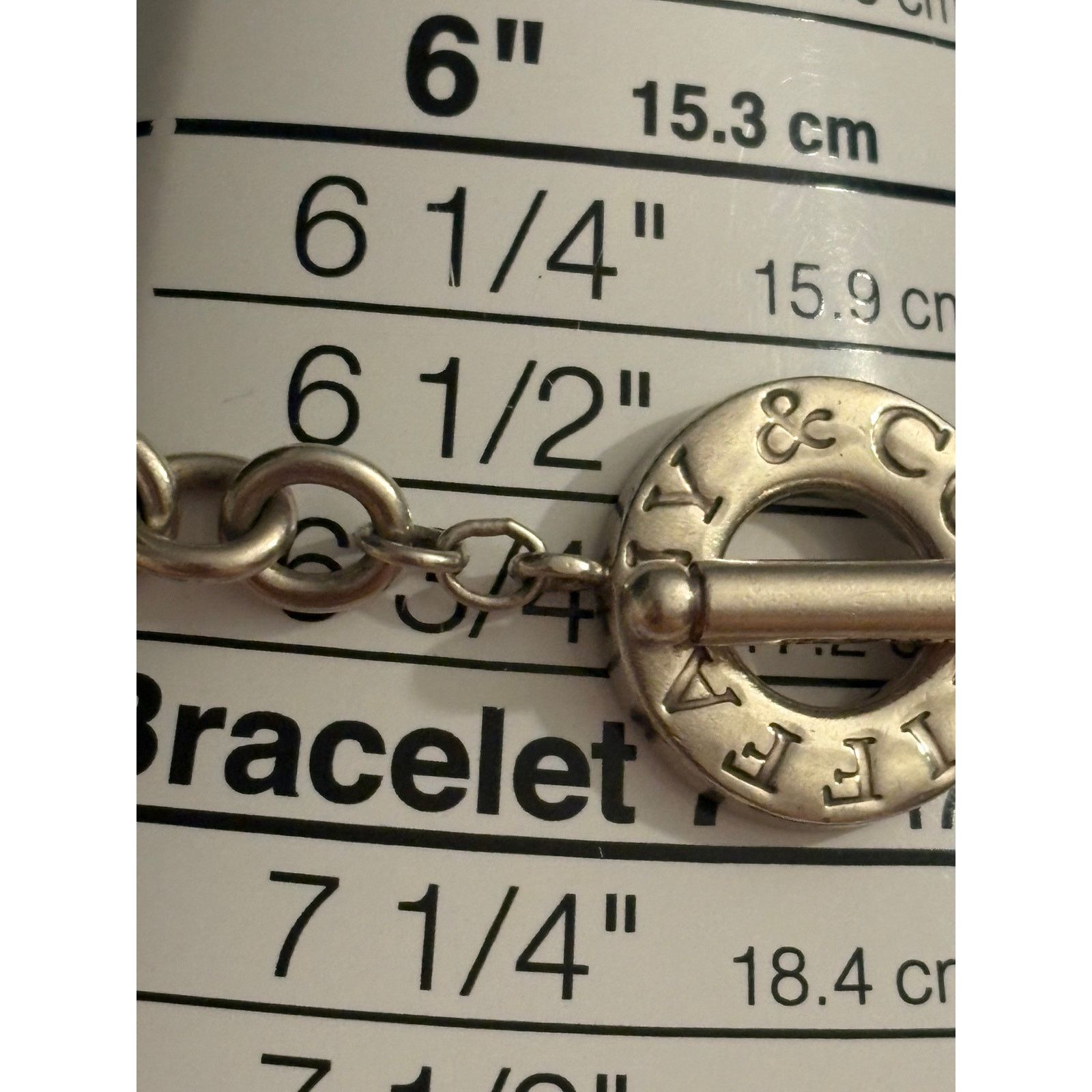 Tiffany & Co. VTG Tiffany & Co Sterling 925 Bracelet 6.75” 25g COA Size ONE SIZE - 3 Thumbnail