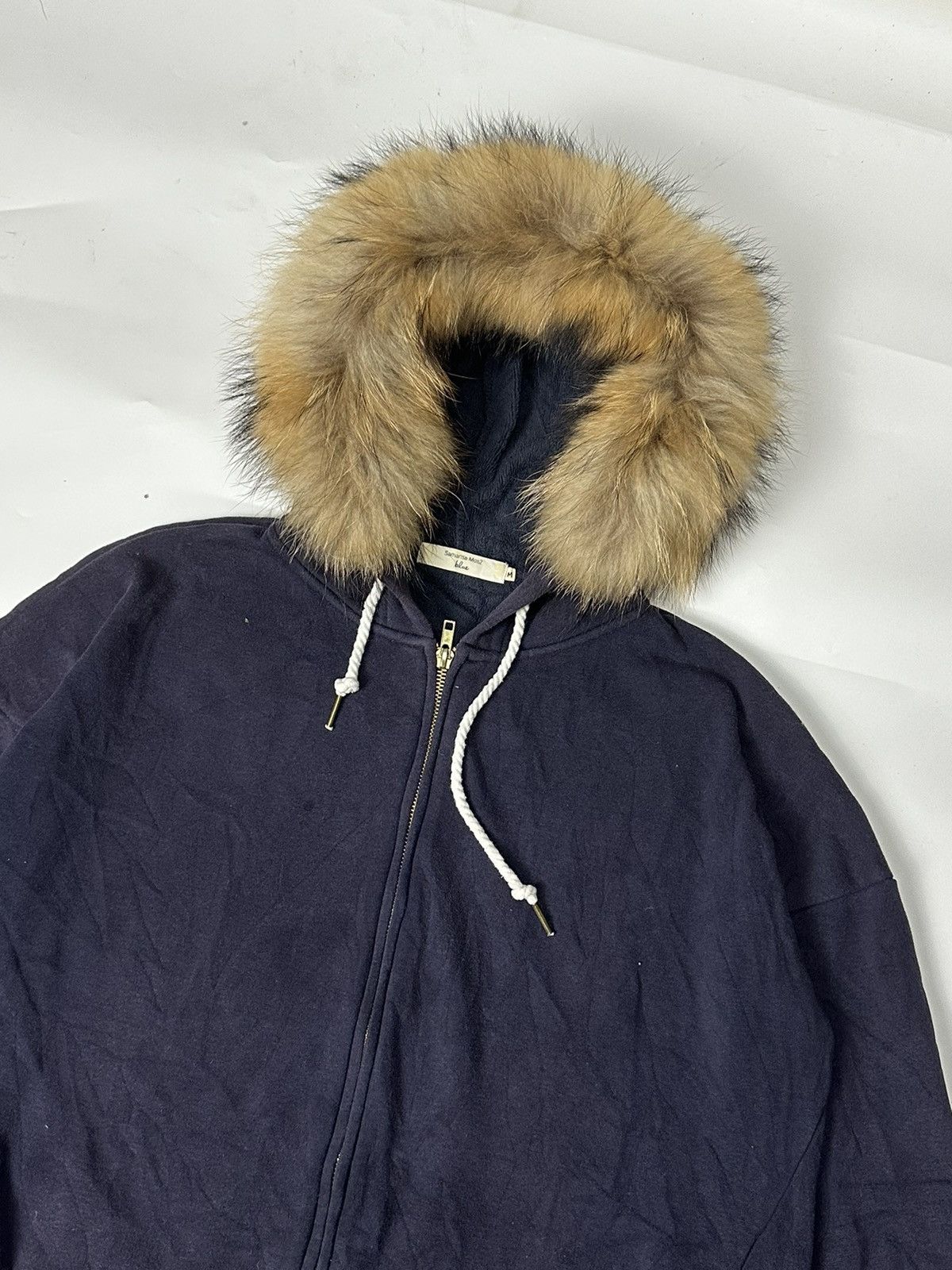 If Six Was Nine Fur hoodie just faded samansa mos2 ifsixwasnine style Size US M / EU 48-50 / 2 - 4 Thumbnail